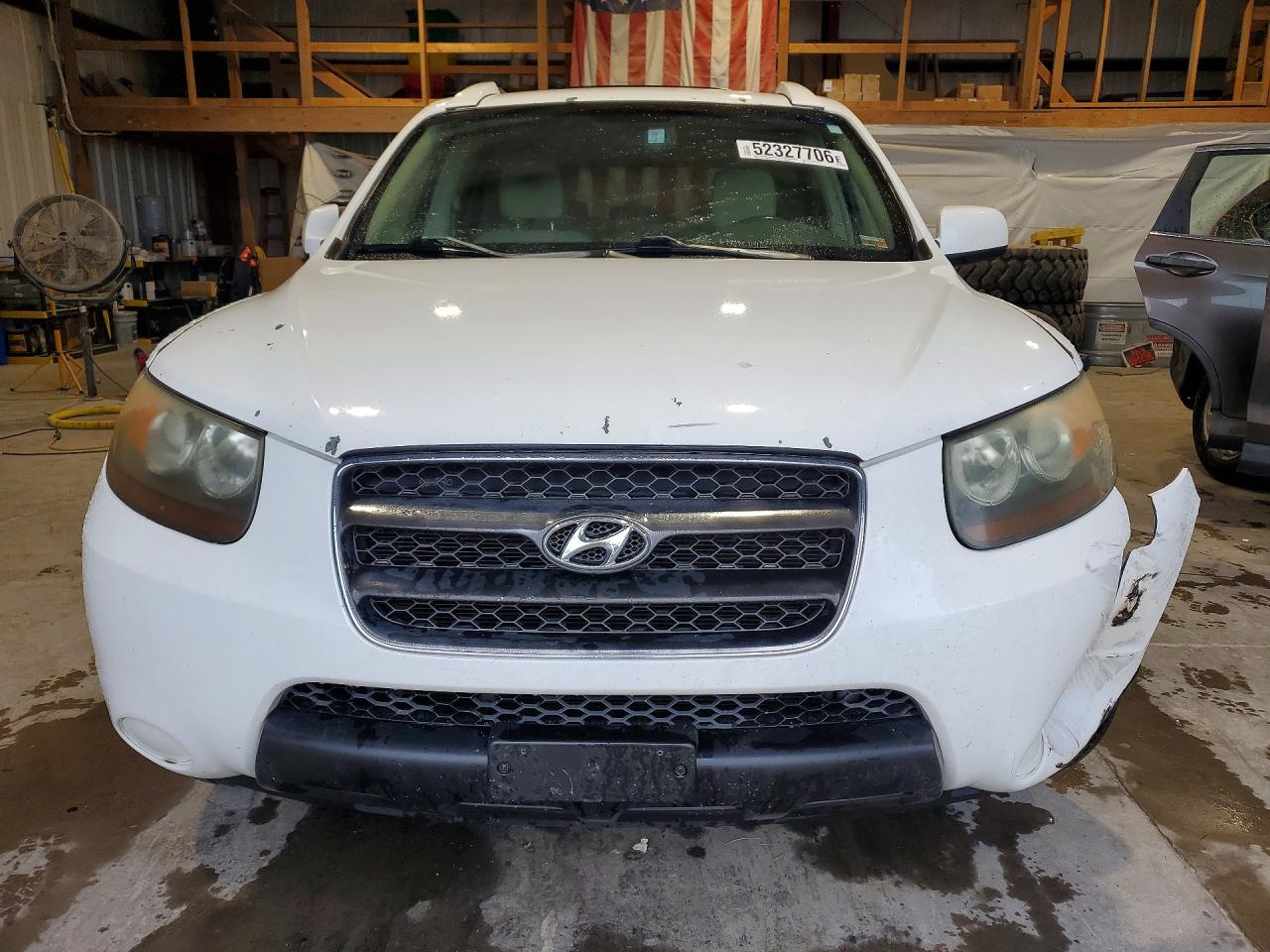 2007 Hyundai Santa Fe Белый vin: 5NMSG13D07H086042