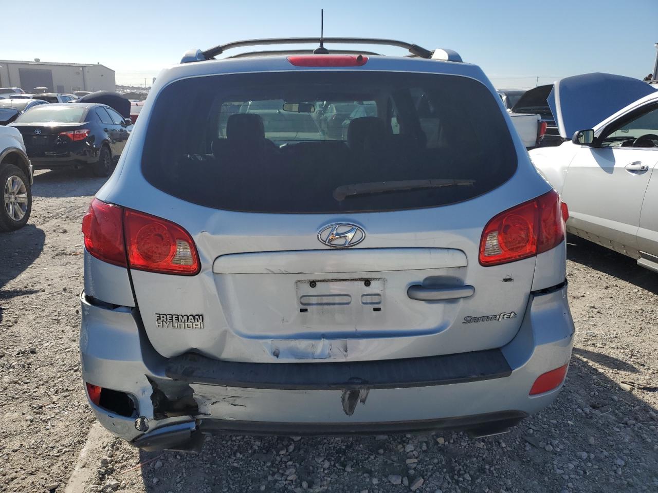 2007 Hyundai Santa Fe Gls Silver vin: 5NMSG13D07H100859
