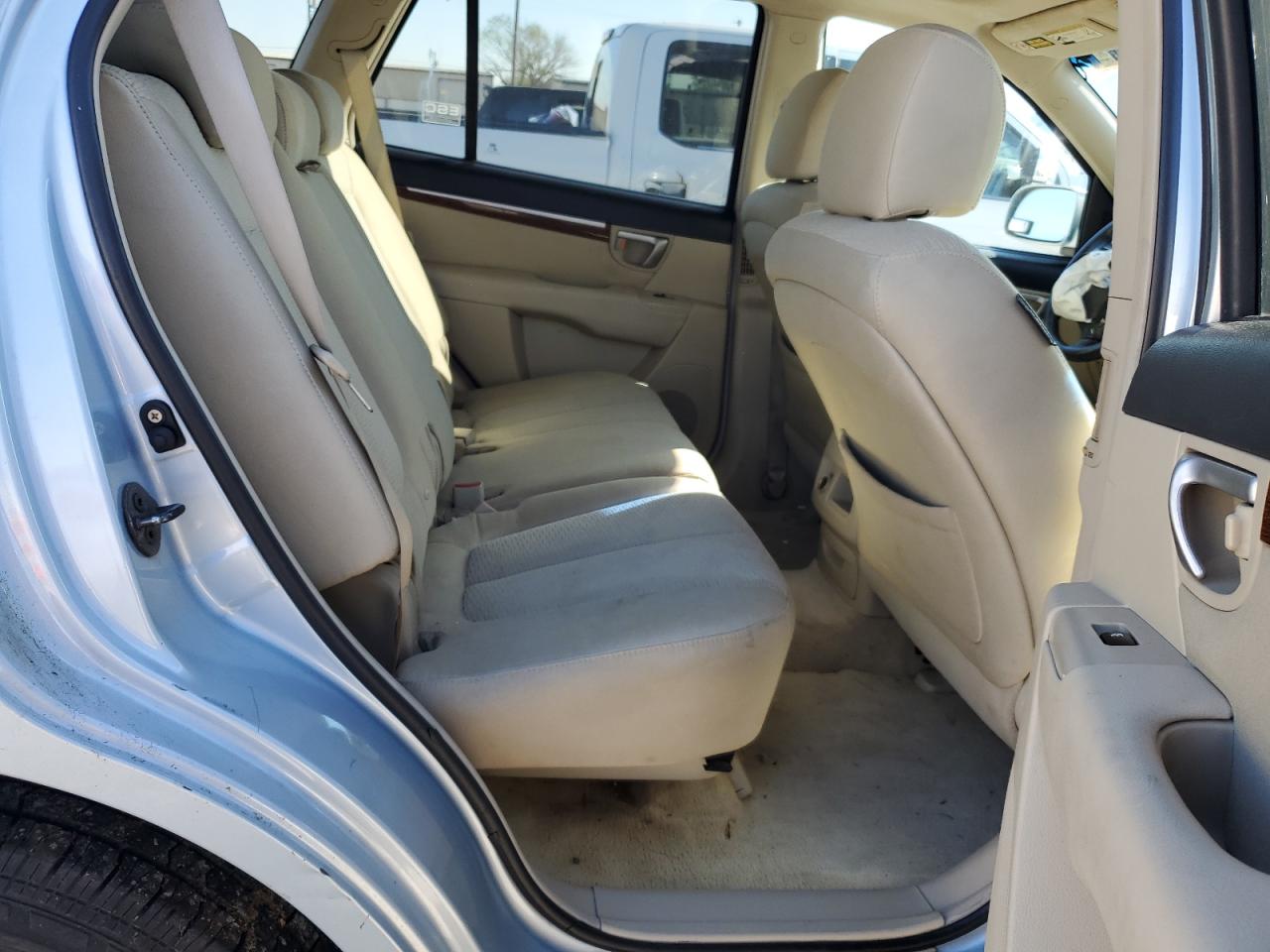 2007 Hyundai Santa Fe Gls Silver vin: 5NMSG13D07H100859