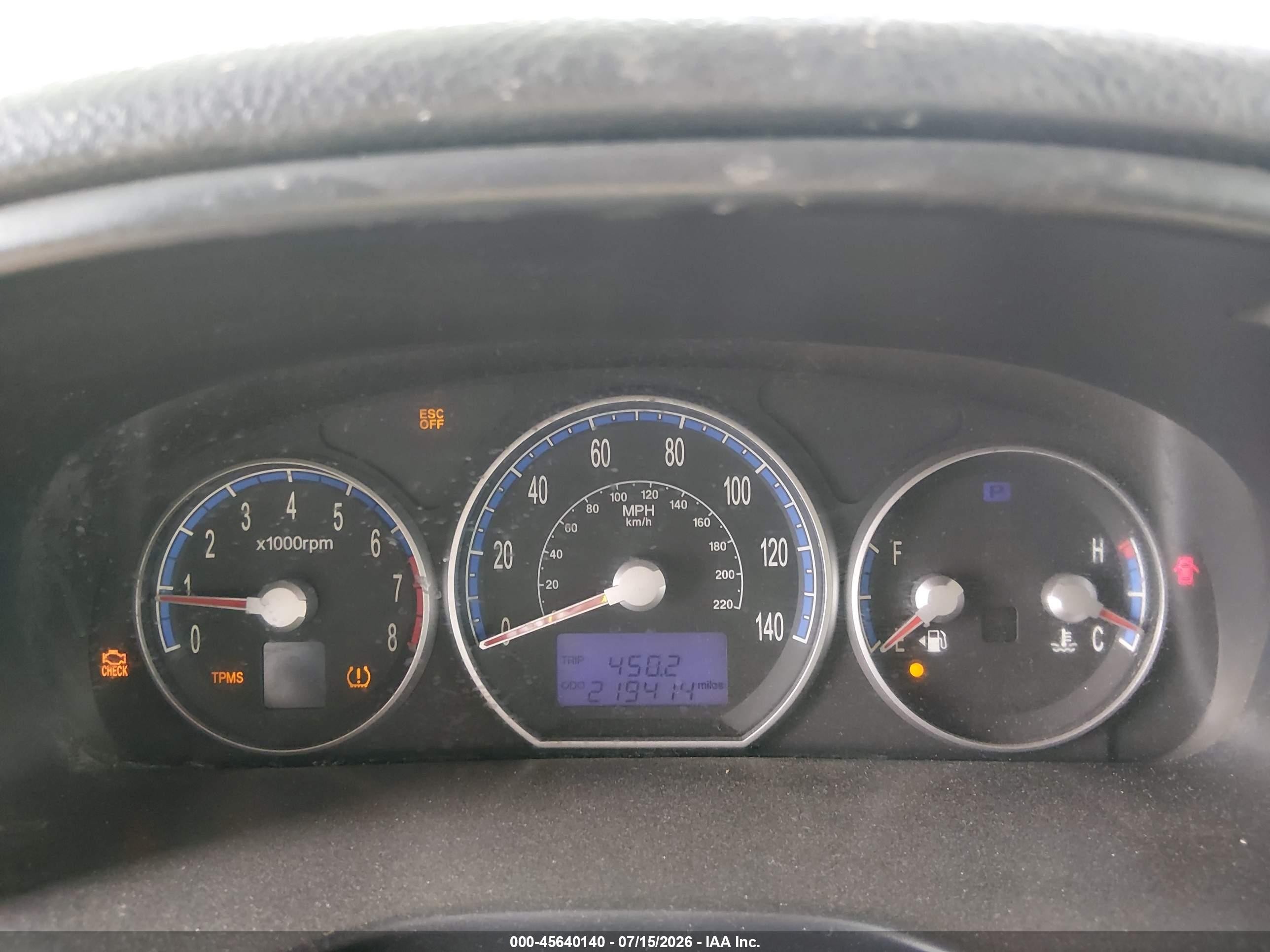 2008 Hyundai Santa Fe Gls Gray vin: 5NMSG13D08H173893