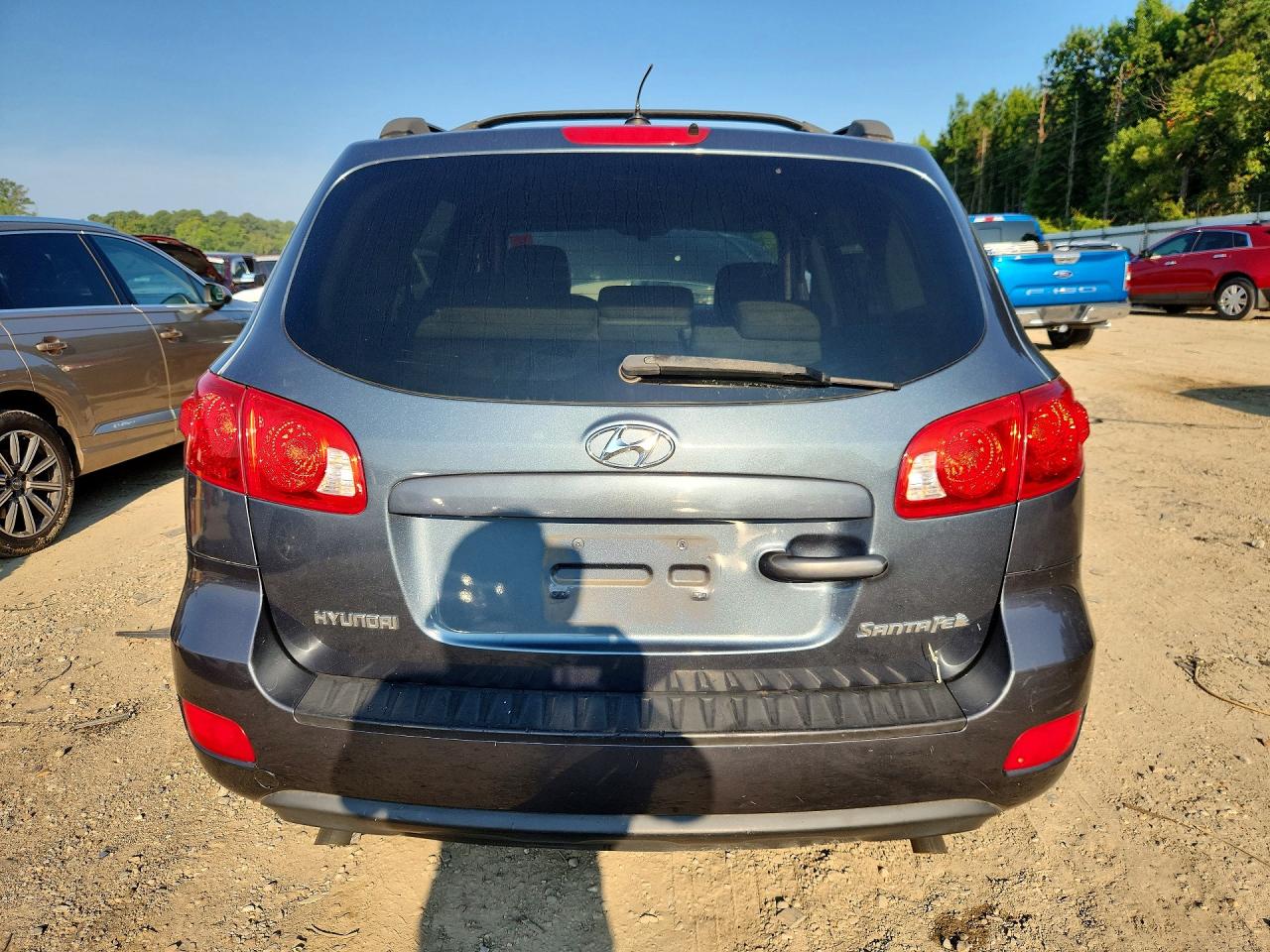 2009 Hyundai Santa Fe Gls Gray vin: 5NMSG13D09H250425