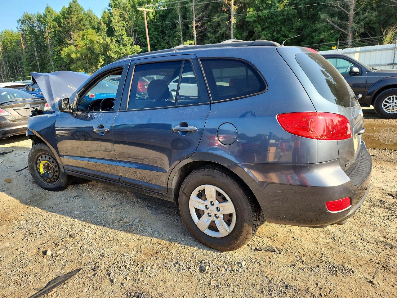 2009 Hyundai Santa Fe Gls Gray vin: 5NMSG13D09H250425