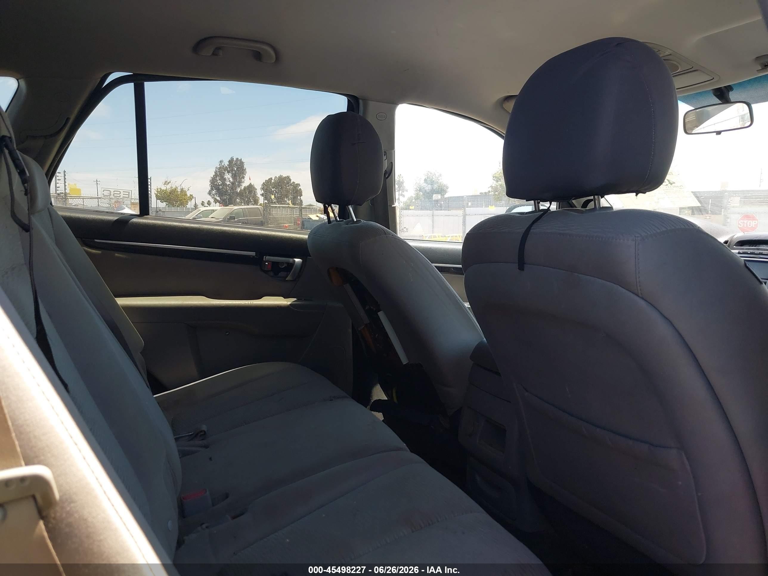 2009 Hyundai Santa Fe Gls Gray vin: 5NMSG13D09H265653