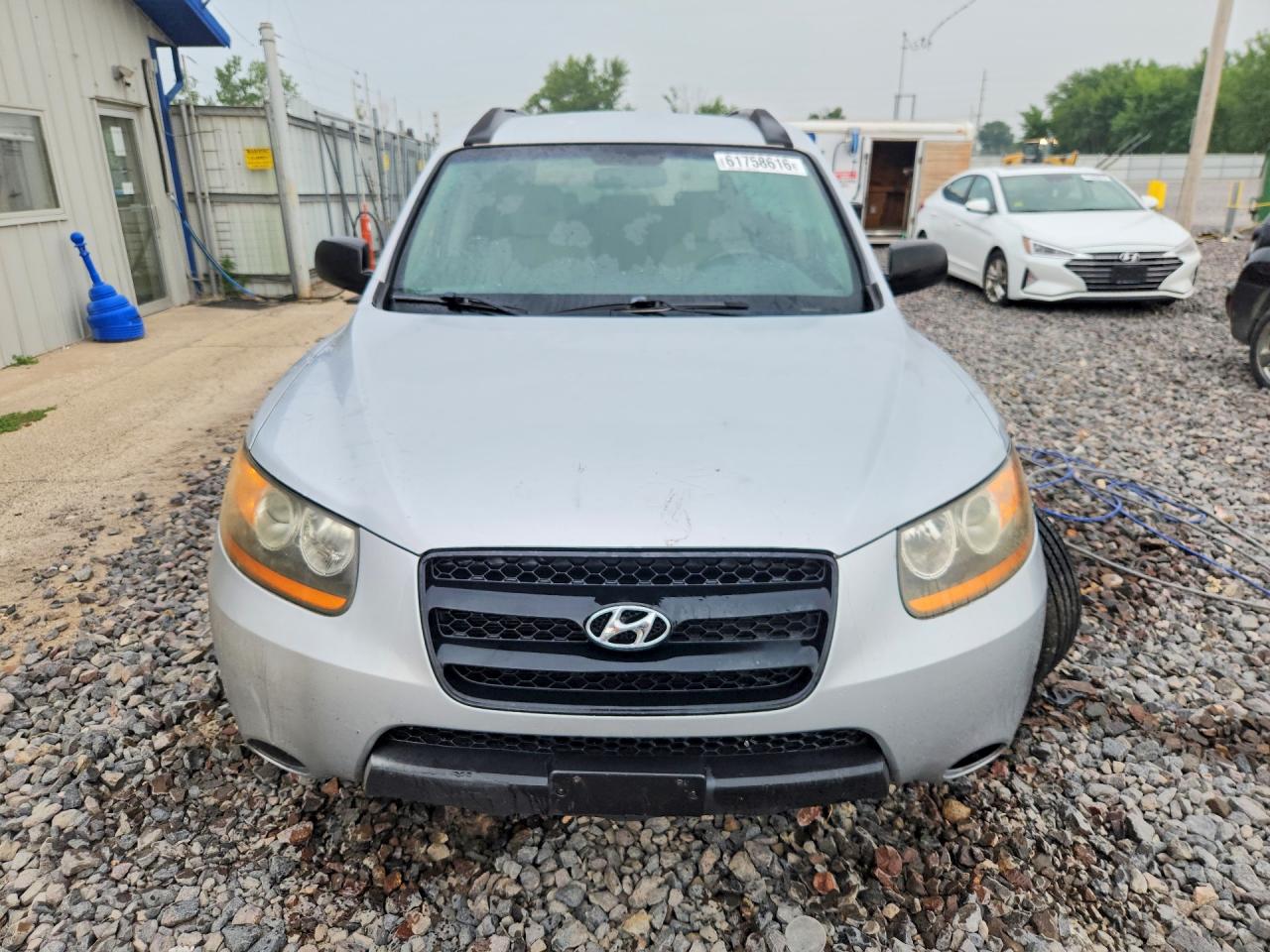 2009 Hyundai Santa Fe Gls Silver vin: 5NMSG13D09H300515