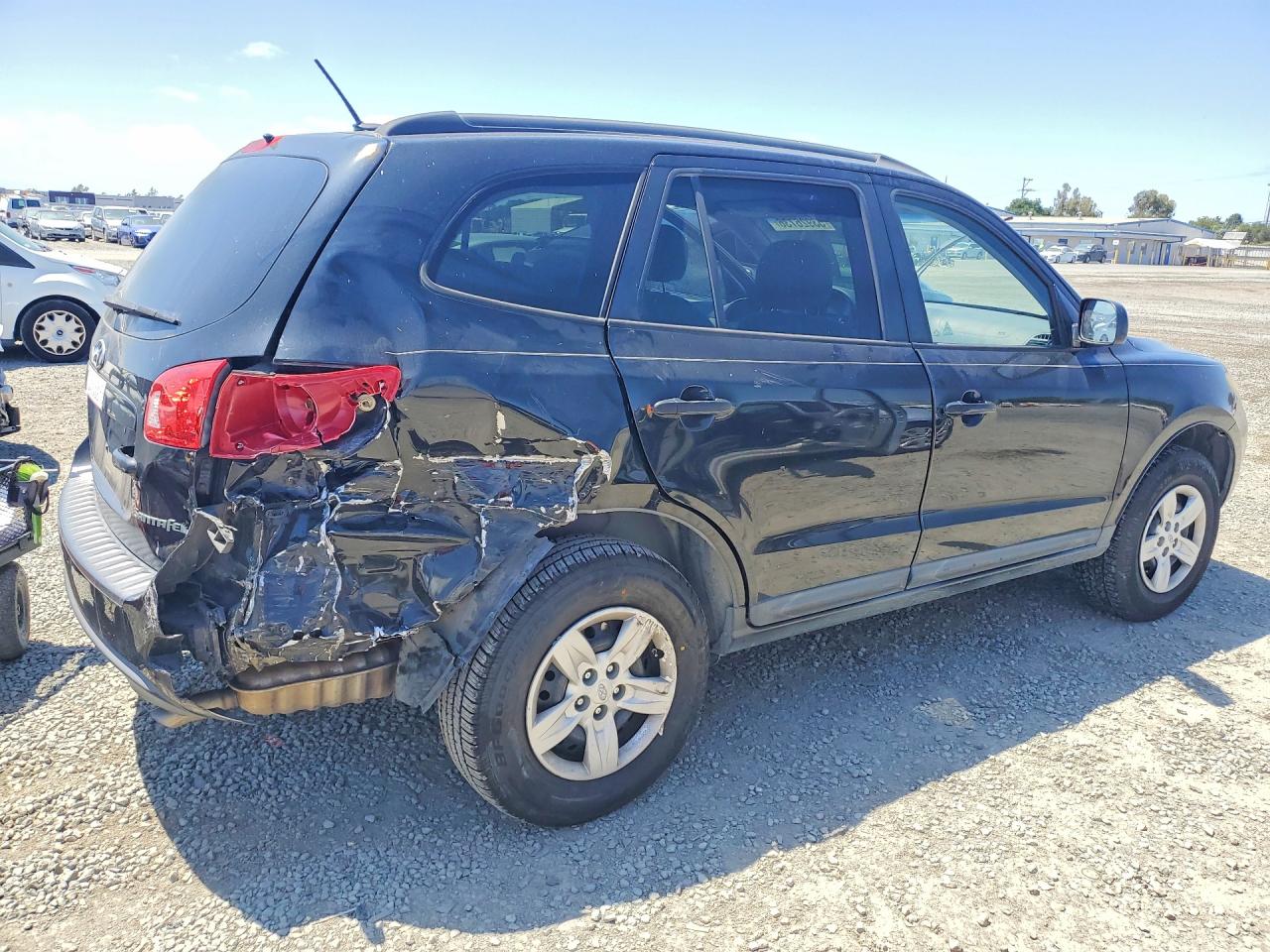 2009 Hyundai Santa Fe Gls Black vin: 5NMSG13D09H317816