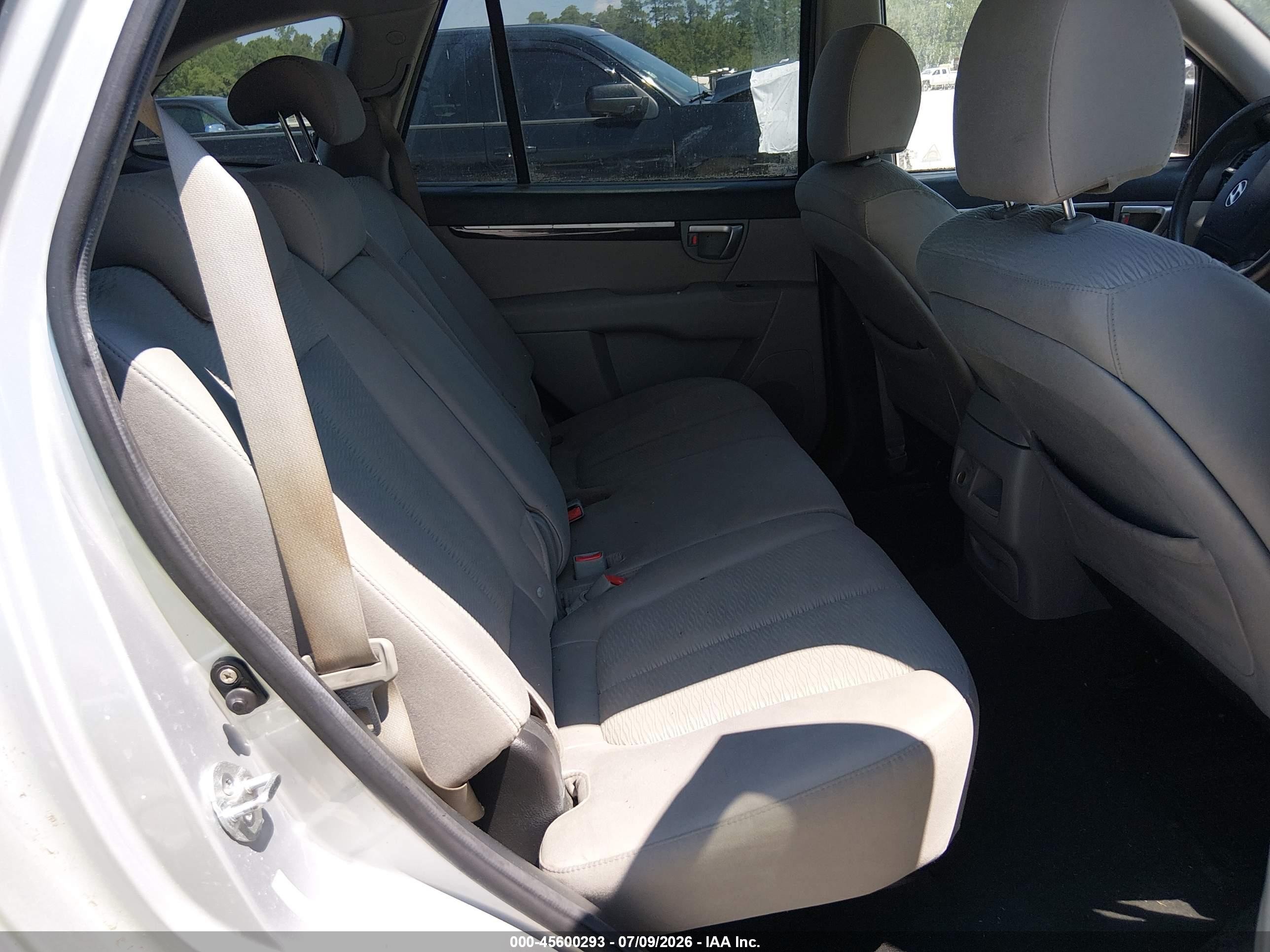 2009 Hyundai Santa Fe Gls Silver vin: 5NMSG13D09H330601