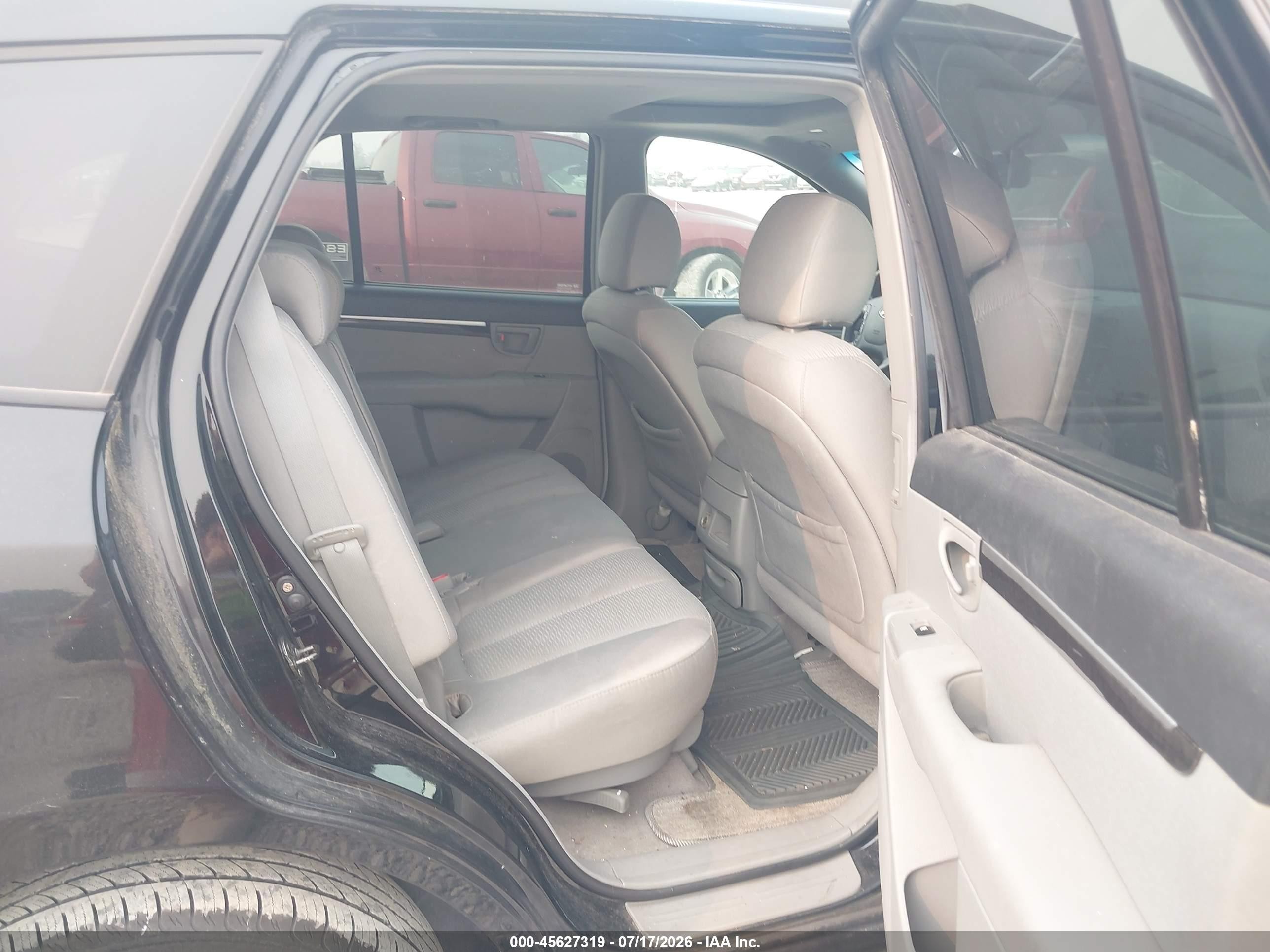 2007 Hyundai Santa Fe Gls Черный vin: 5NMSG13D17H041529