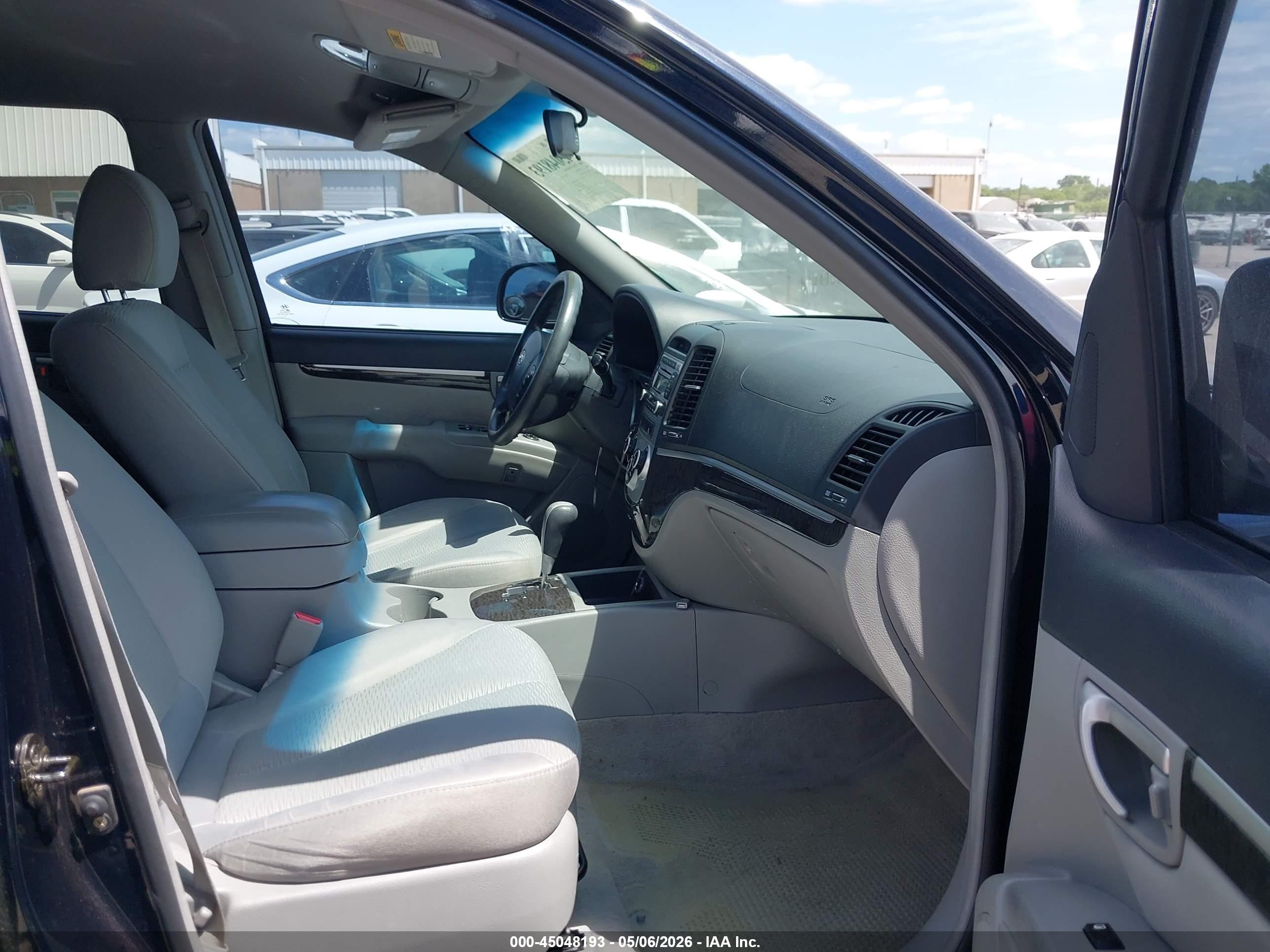 2007 Hyundai Santa Fe Gls Black vin: 5NMSG13D17H044558