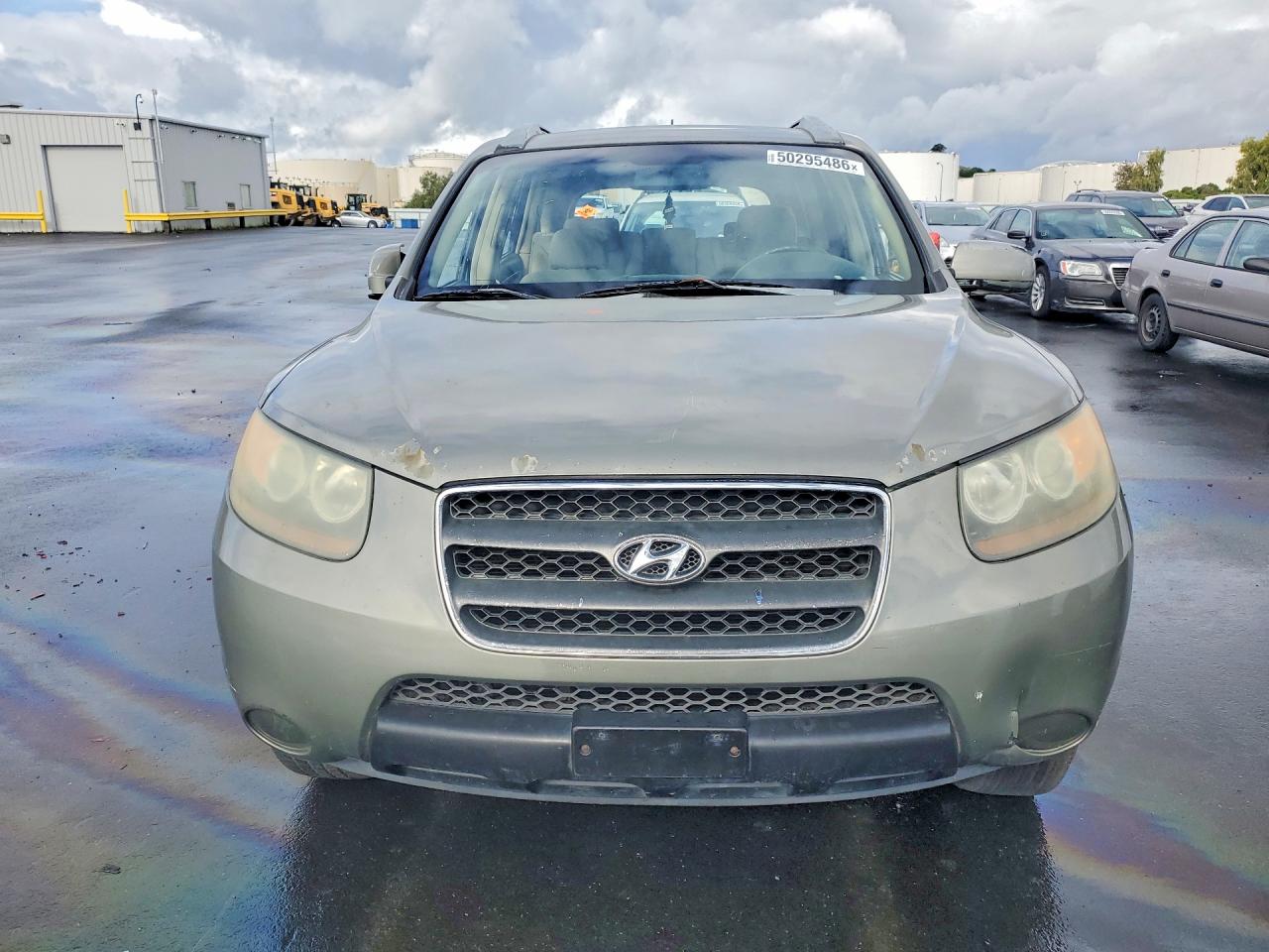 2007 Hyundai Santa Fe Gls Green vin: 5NMSG13D17H085708
