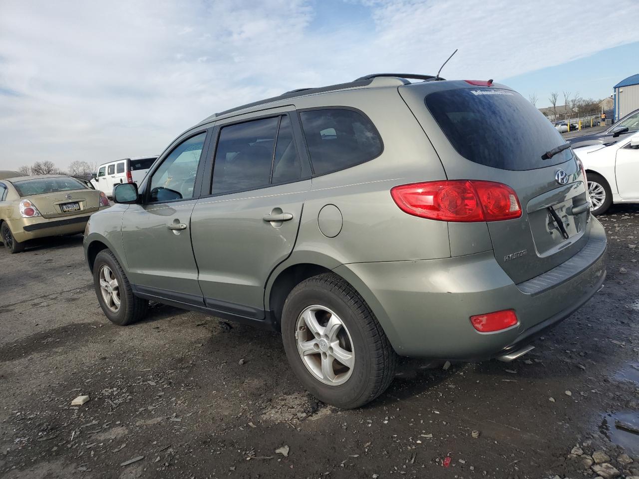 2007 Hyundai Santa Fe Gls Green vin: 5NMSG13D17H110588
