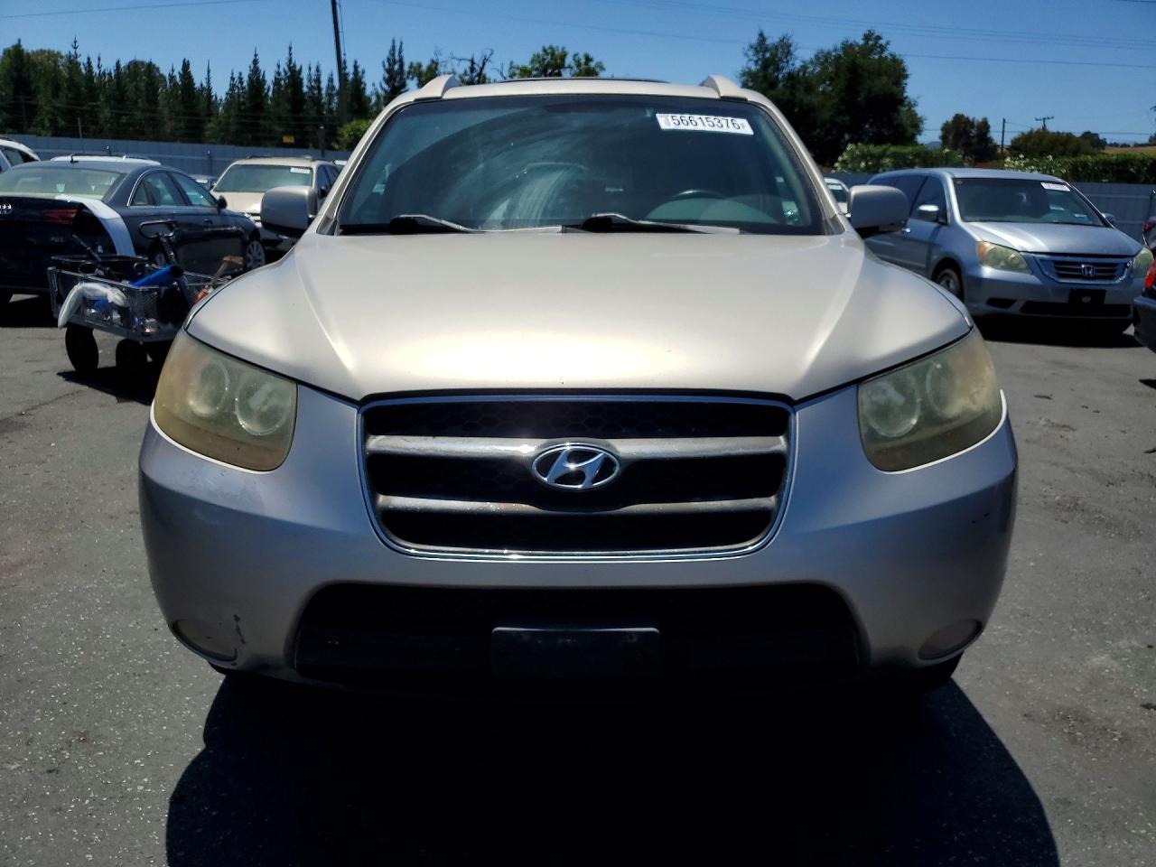 2007 Hyundai Santa Fe Gls Silver vin: 5NMSG13D17H117590