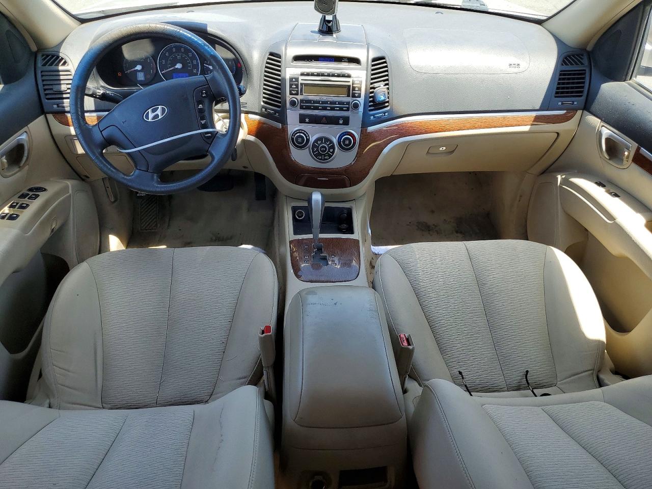 2007 Hyundai Santa Fe Gls Silver vin: 5NMSG13D17H117590
