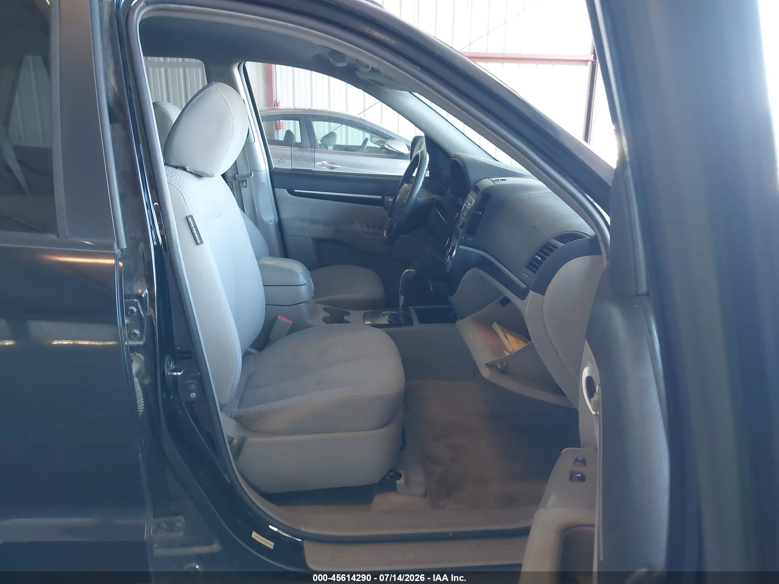 2008 Hyundai Santa Fe Gls Black vin: 5NMSG13D18H129692