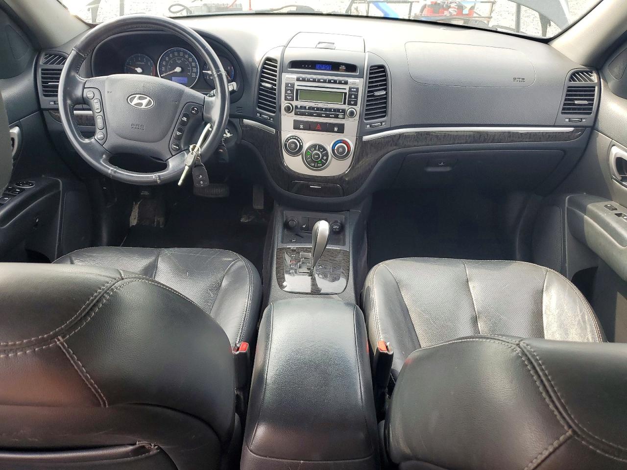 2008 Hyundai Santa Fe Gls Black vin: 5NMSG13D18H144760