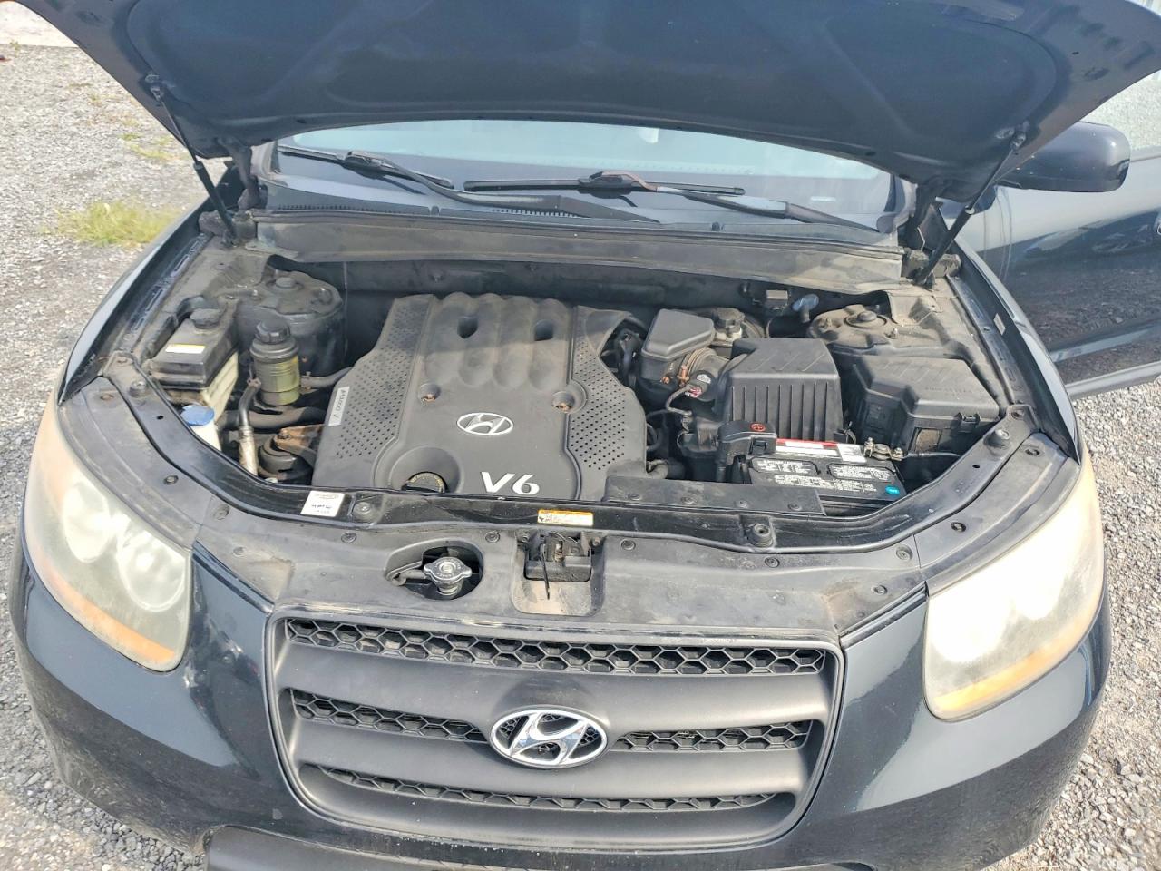 2008 Hyundai Santa Fe Gls Black vin: 5NMSG13D18H144760