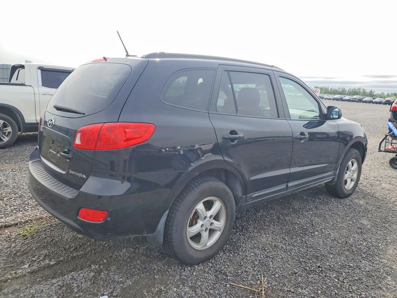 2008 Hyundai Santa Fe Gls Black vin: 5NMSG13D18H144760