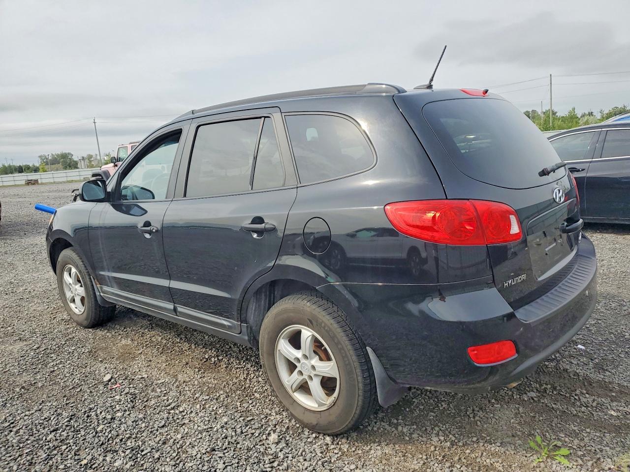 2008 Hyundai Santa Fe Gls Black vin: 5NMSG13D18H144760