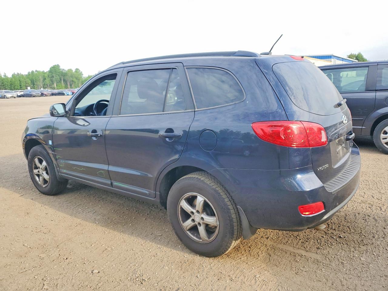 2008 Hyundai Santa Fe Gls Black vin: 5NMSG13D18H146900