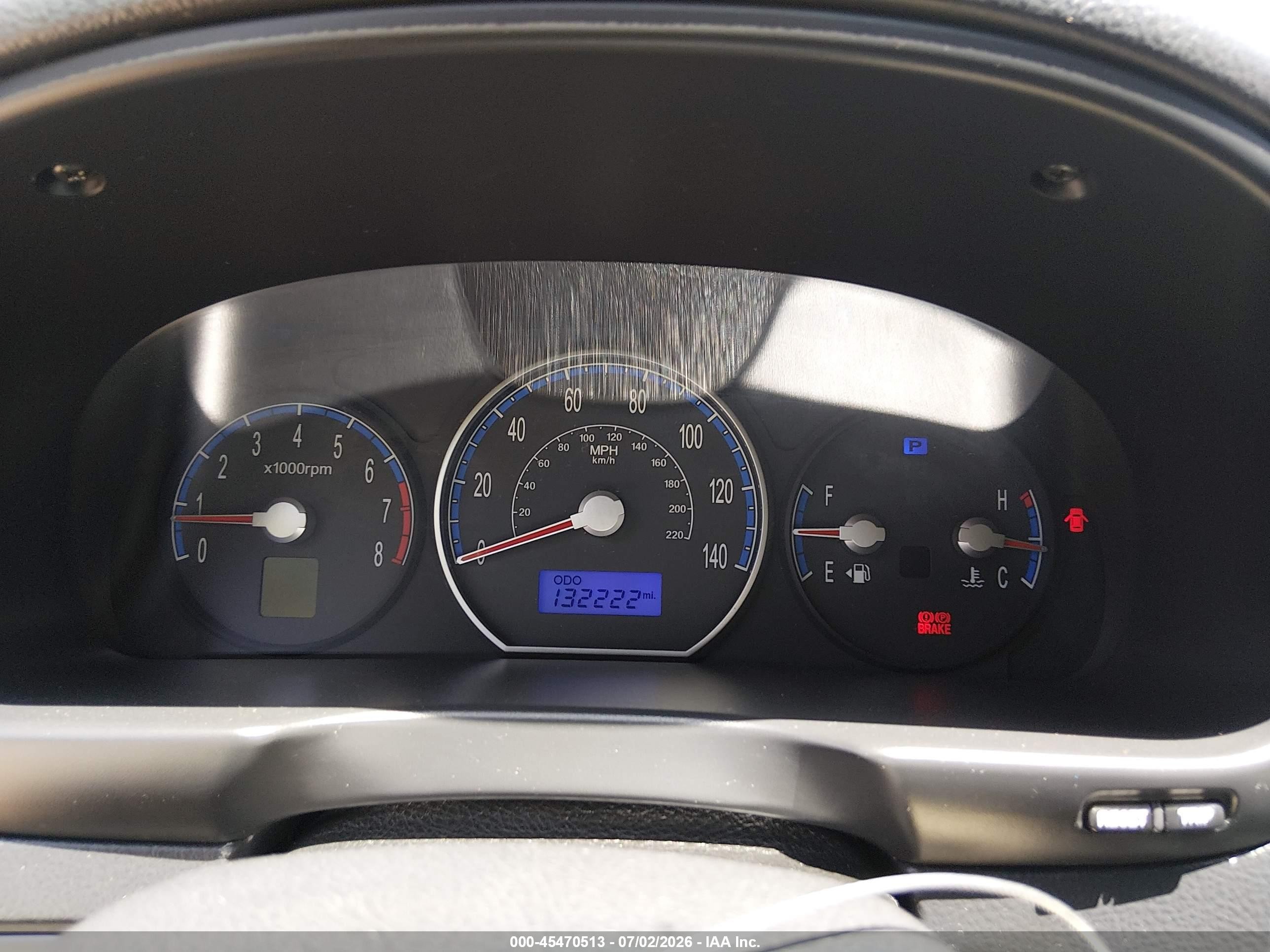 2008 Hyundai Santa Fe Gls Blue vin: 5NMSG13D18H192193