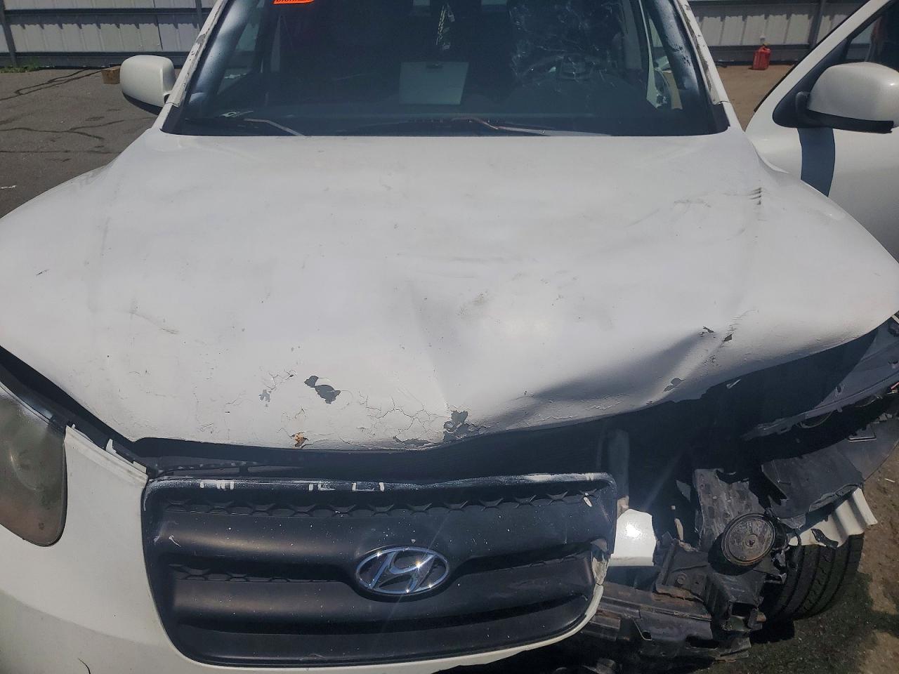 2008 Hyundai Santa Fe Gls Белый vin: 5NMSG13D18H192632