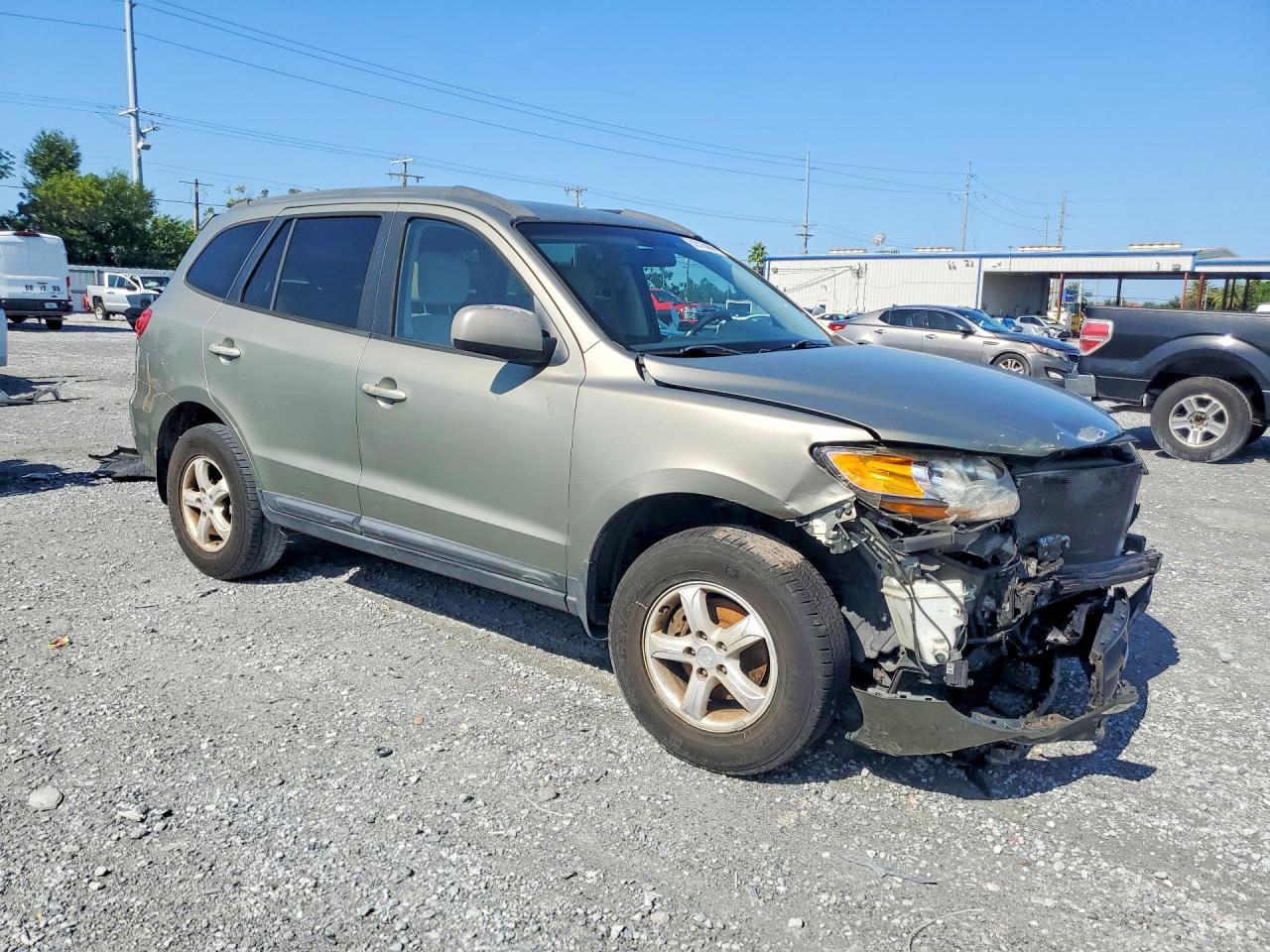 2008 Hyundai Santa Fe Gls Tan vin: 5NMSG13D18H212619