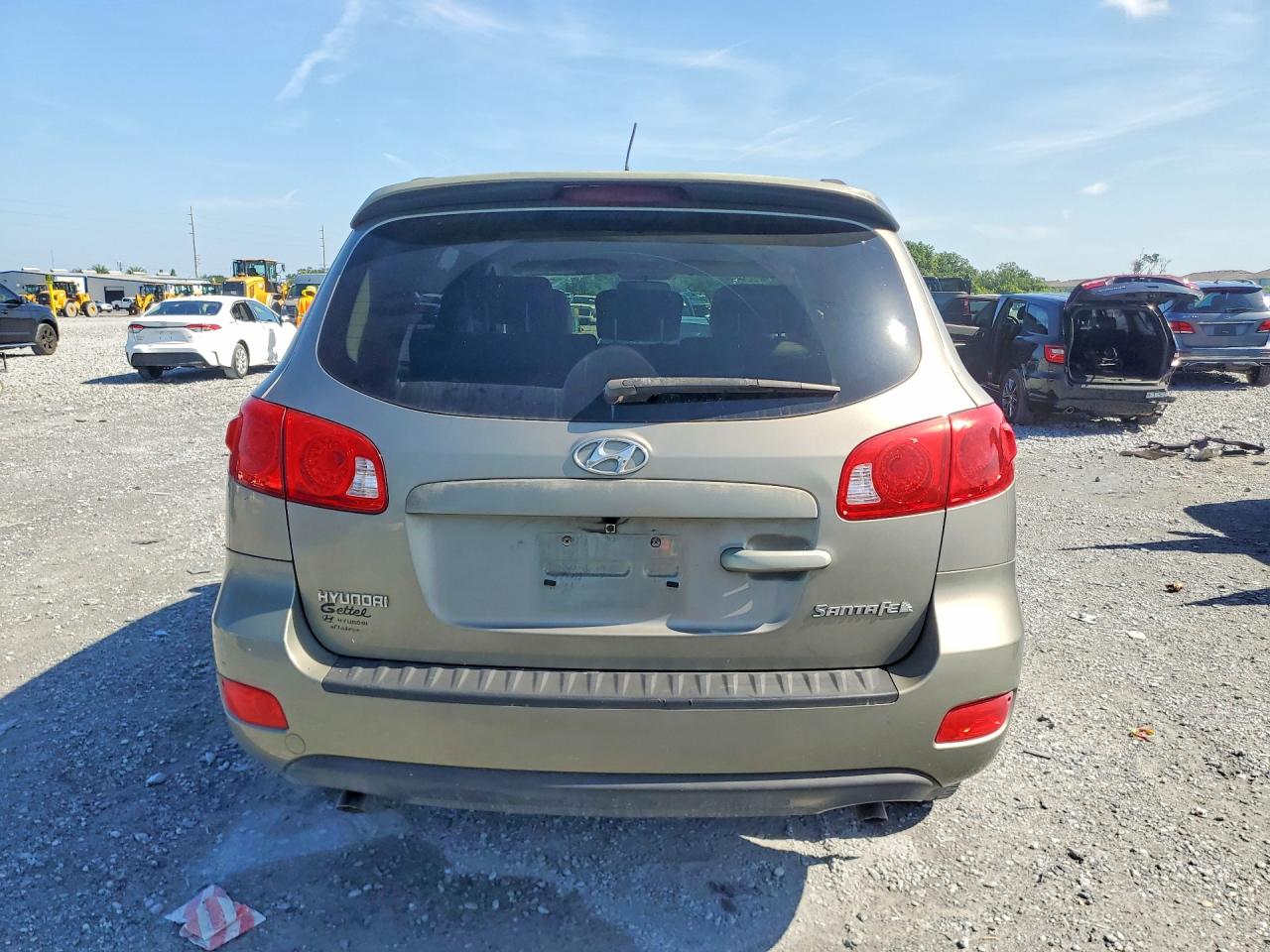 2008 Hyundai Santa Fe Gls Tan vin: 5NMSG13D18H212619