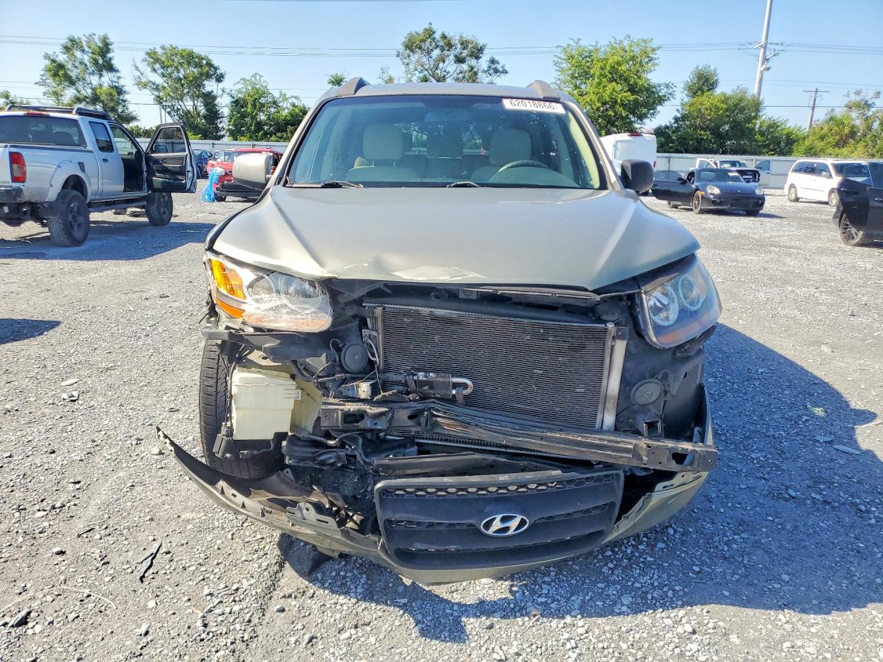 2008 Hyundai Santa Fe Gls Tan vin: 5NMSG13D18H212619