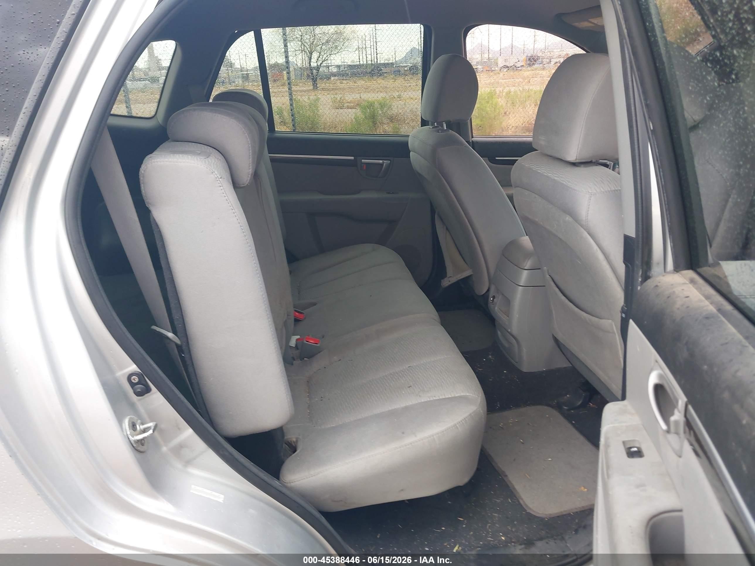 2009 Hyundai Santa Fe Gls Серебряный vin: 5NMSG13D19H230006