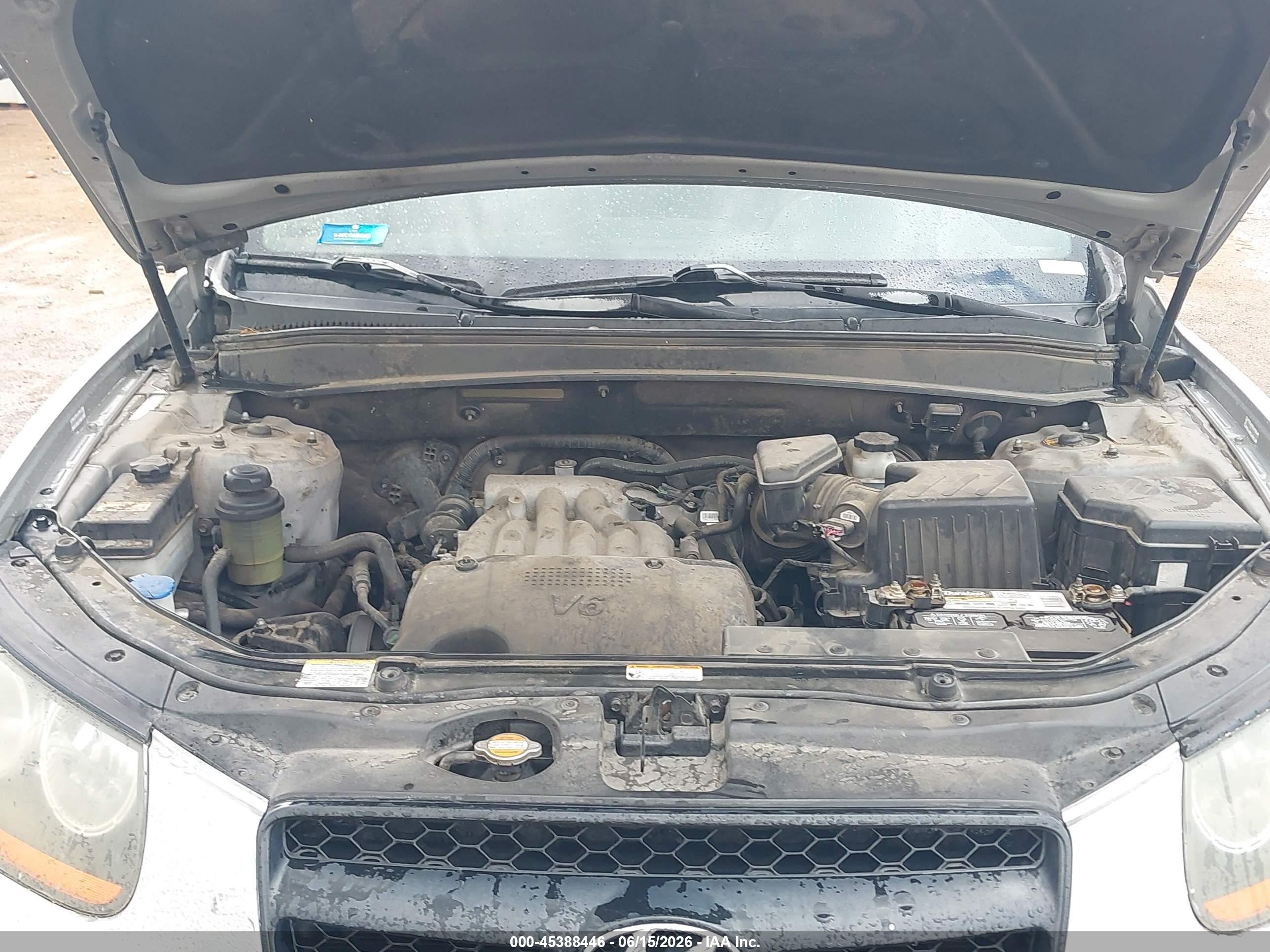 2009 Hyundai Santa Fe Gls Серебряный vin: 5NMSG13D19H230006