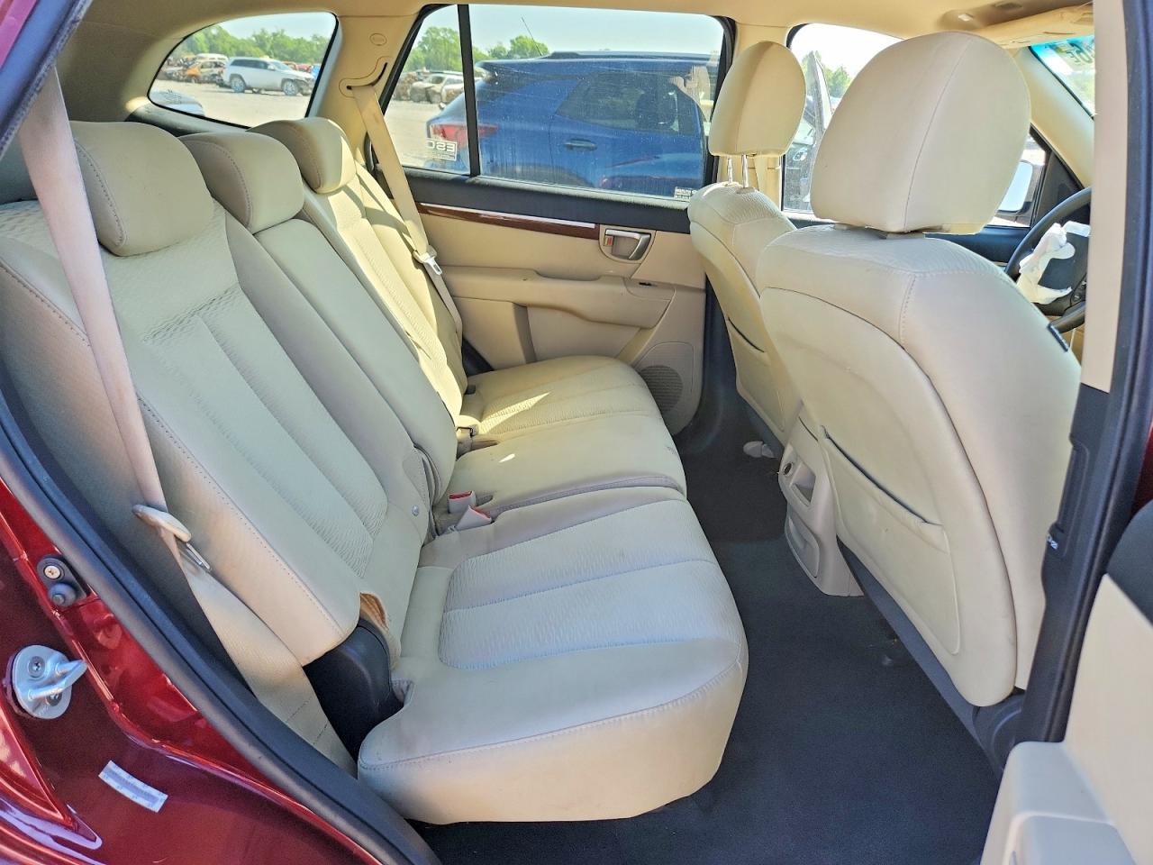 2009 Hyundai Santa Fe Burgundy vin: 5NMSG13D19H248800