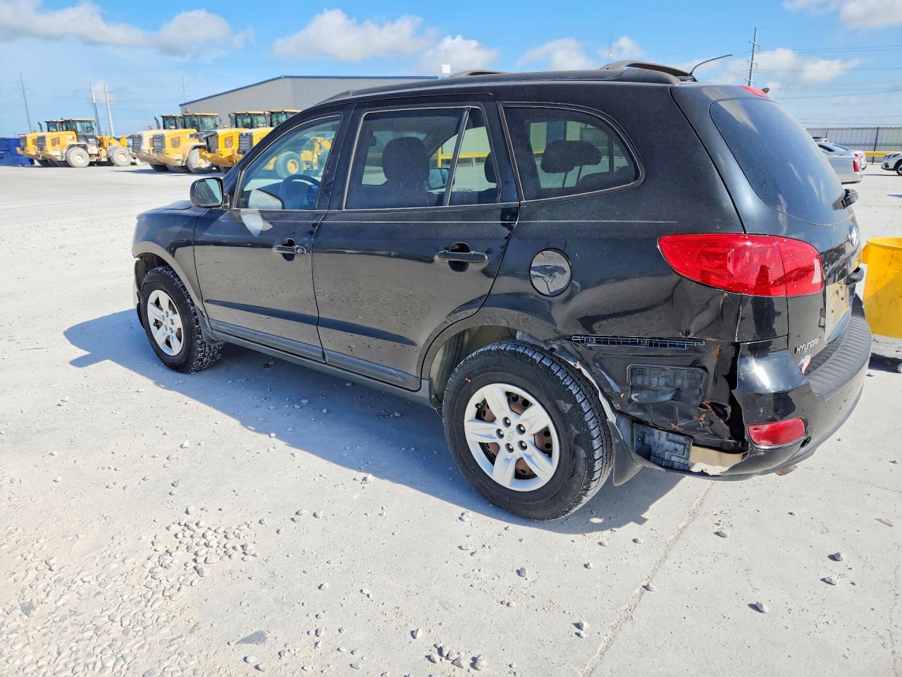 2009 Hyundai Santa Fe Gls Black vin: 5NMSG13D19H250045