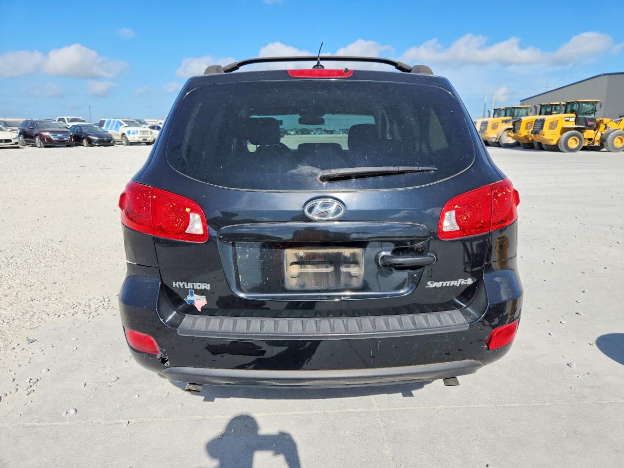 2009 Hyundai Santa Fe Gls Black vin: 5NMSG13D19H250045