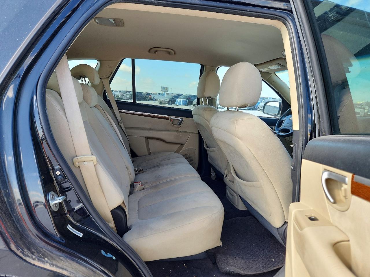 2009 Hyundai Santa Fe Gls Black vin: 5NMSG13D19H250045