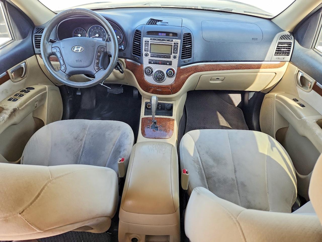 2009 Hyundai Santa Fe Gls Black vin: 5NMSG13D19H250045