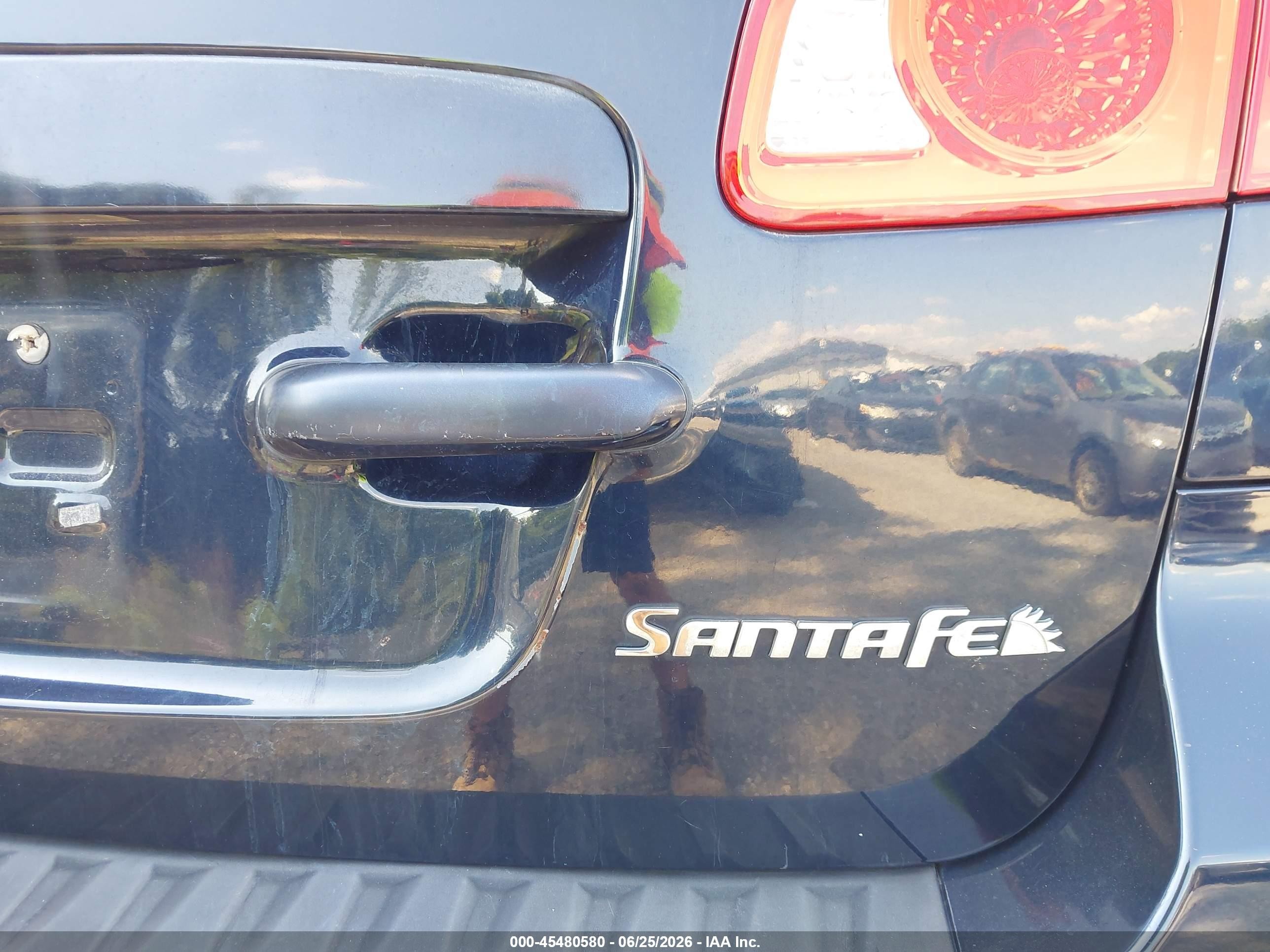 2009 Hyundai Santa Fe Gls Black vin: 5NMSG13D19H251390