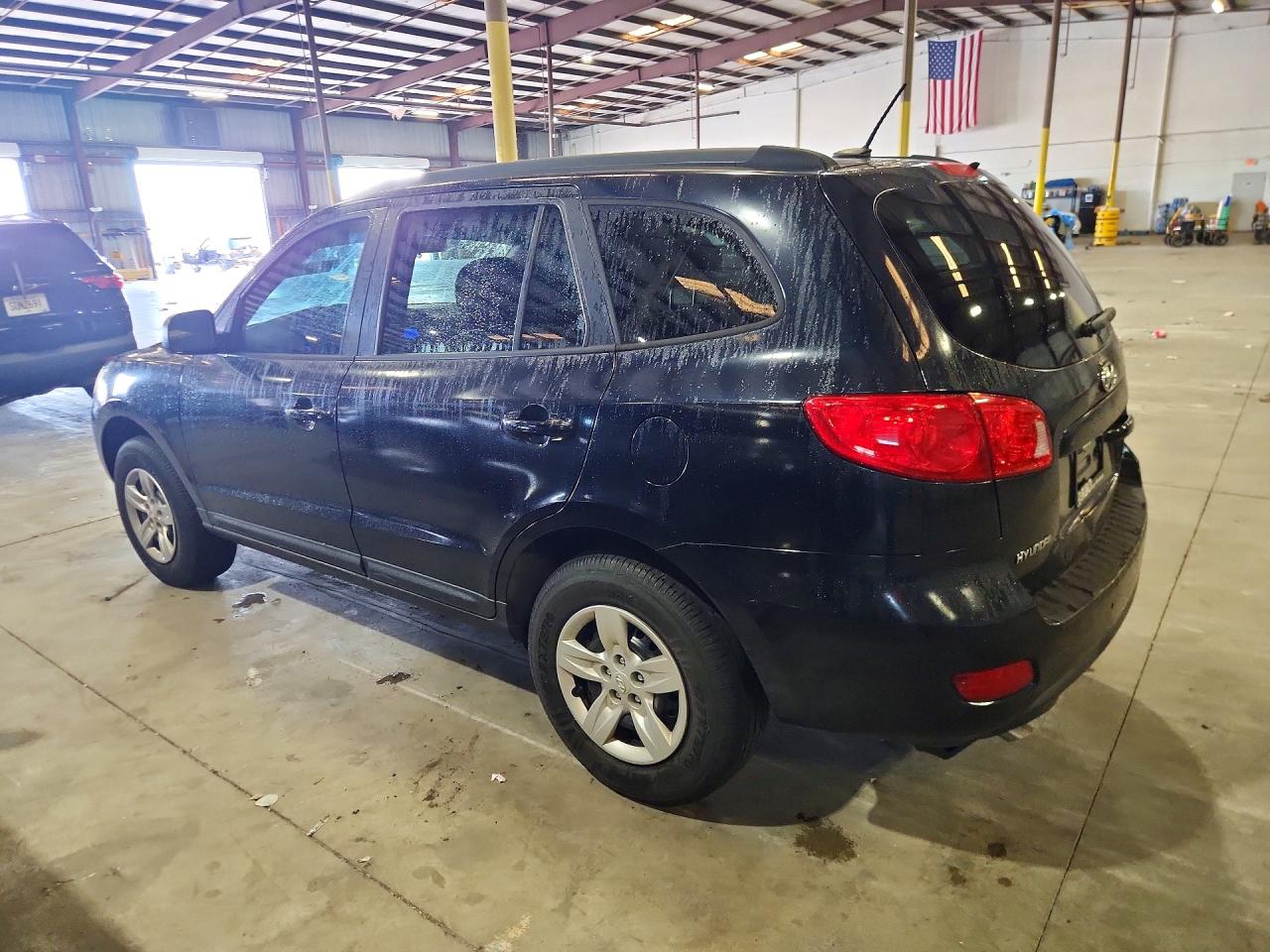 2009 Hyundai Santa Fe Gls Синий vin: 5NMSG13D19H272871
