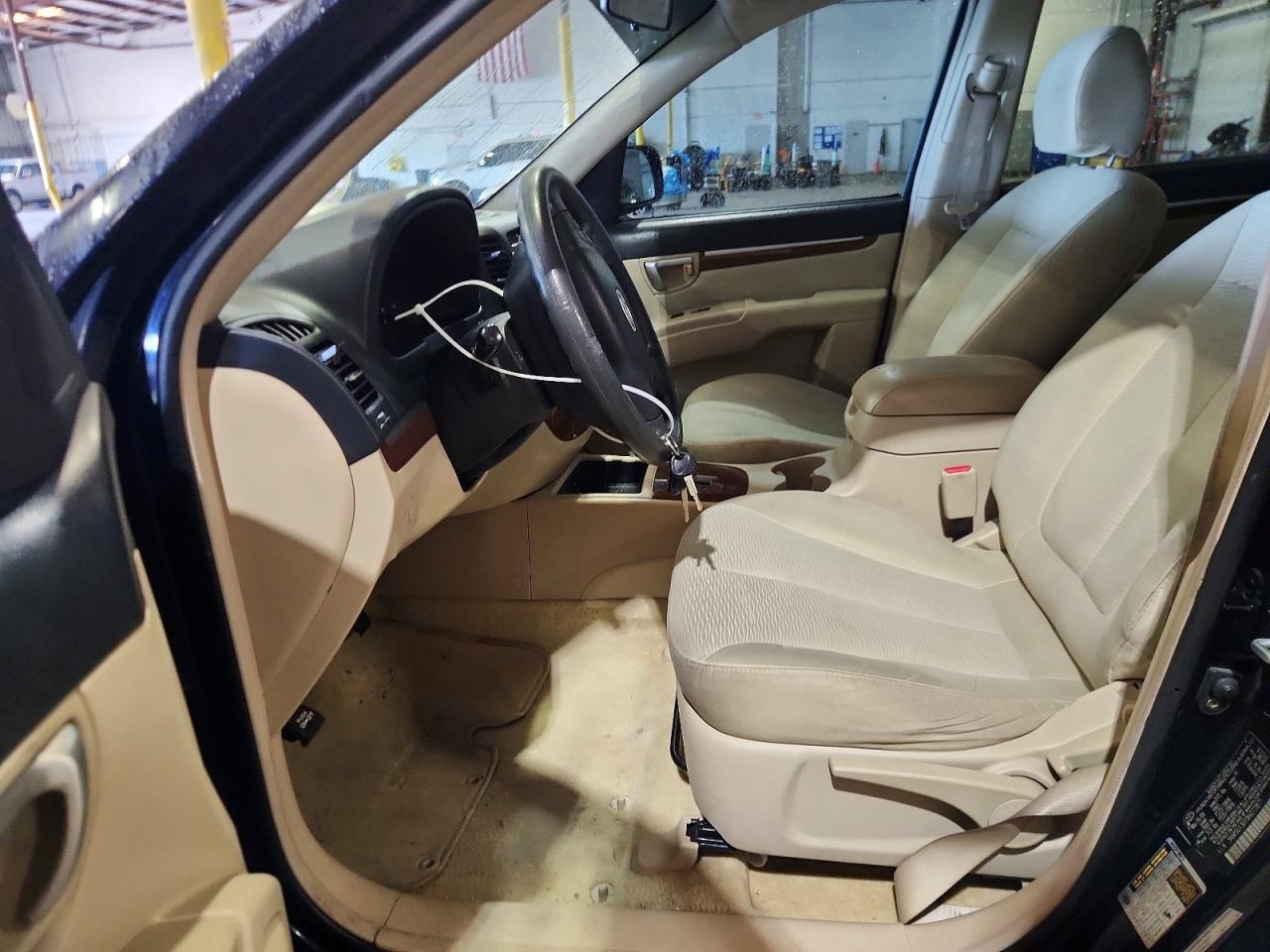 2009 Hyundai Santa Fe Gls Синий vin: 5NMSG13D19H272871