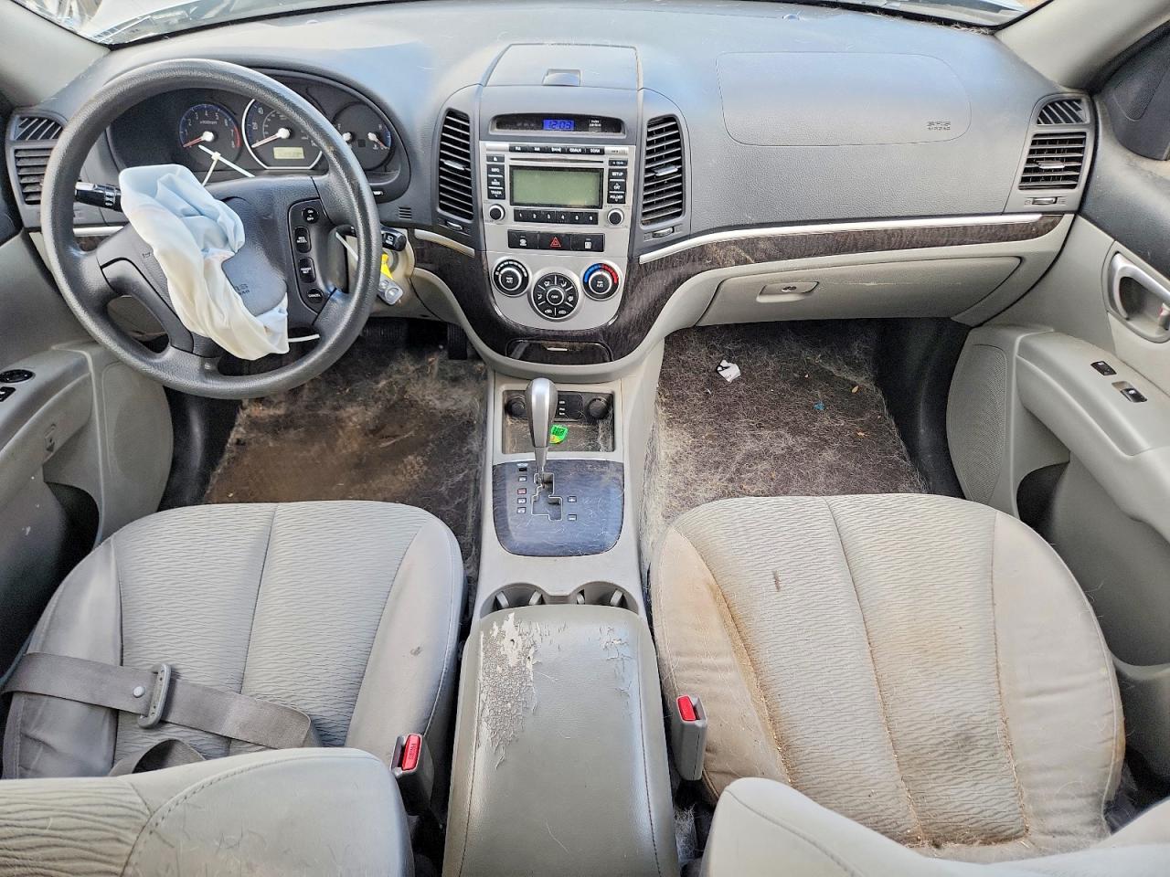 2009 Hyundai Santa Fe Gls Gray vin: 5NMSG13D19H308607