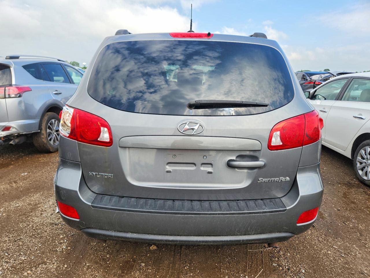 2009 Hyundai Santa Fe Gls Gray vin: 5NMSG13D19H308607