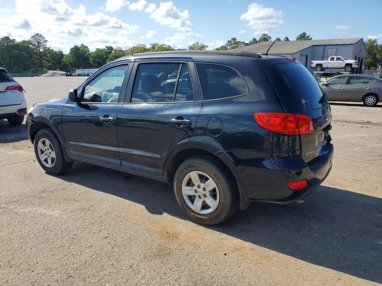 2009 Hyundai Santa Fe Gls Black vin: 5NMSG13D19H326542