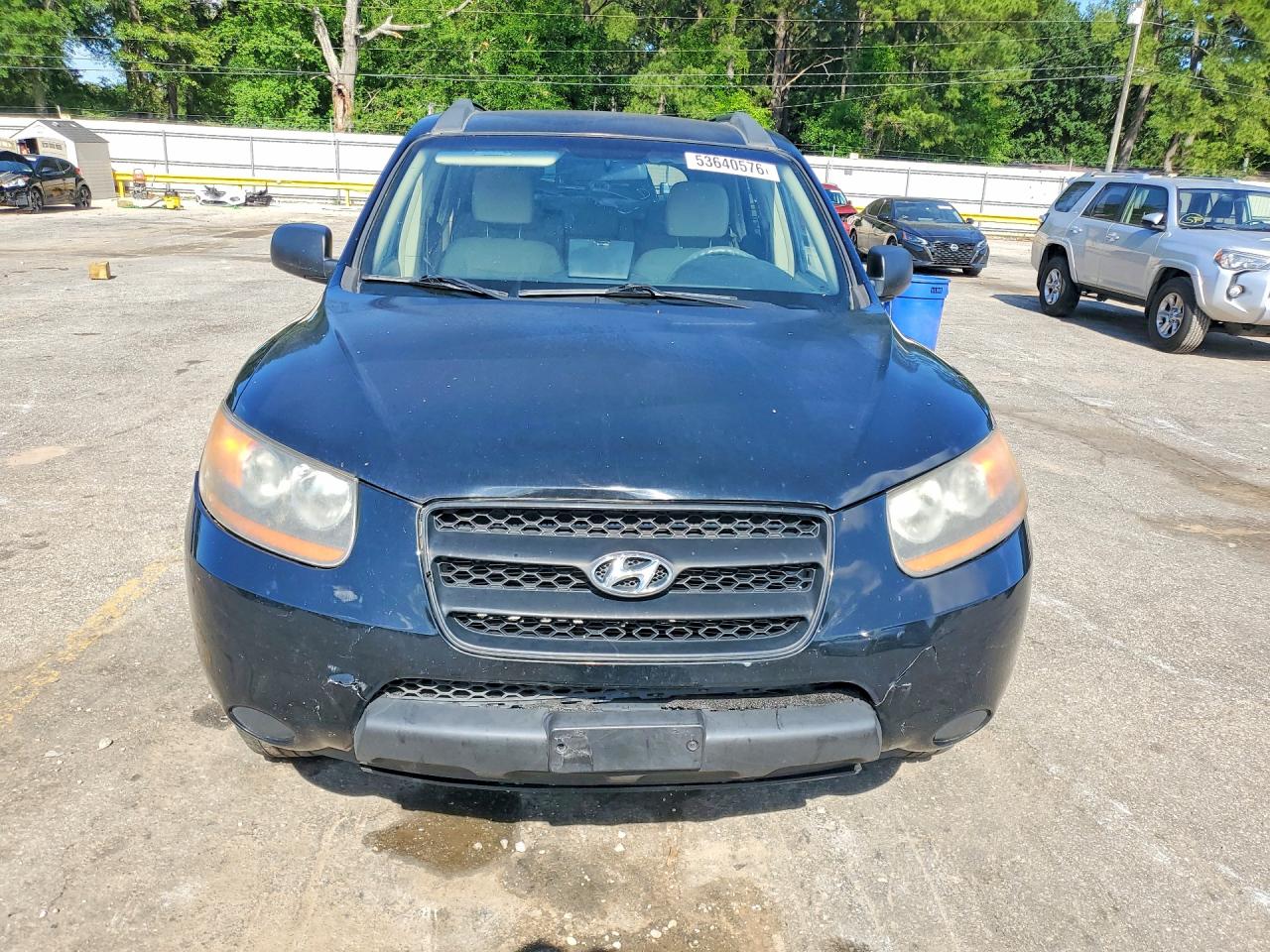 2009 Hyundai Santa Fe Gls Black vin: 5NMSG13D19H326542