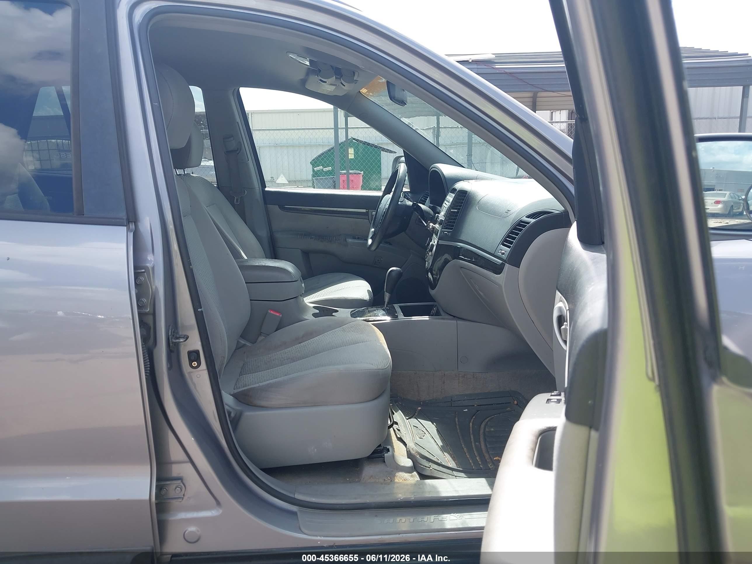 2007 Hyundai Santa Fe Gls Gray vin: 5NMSG13D27H075379