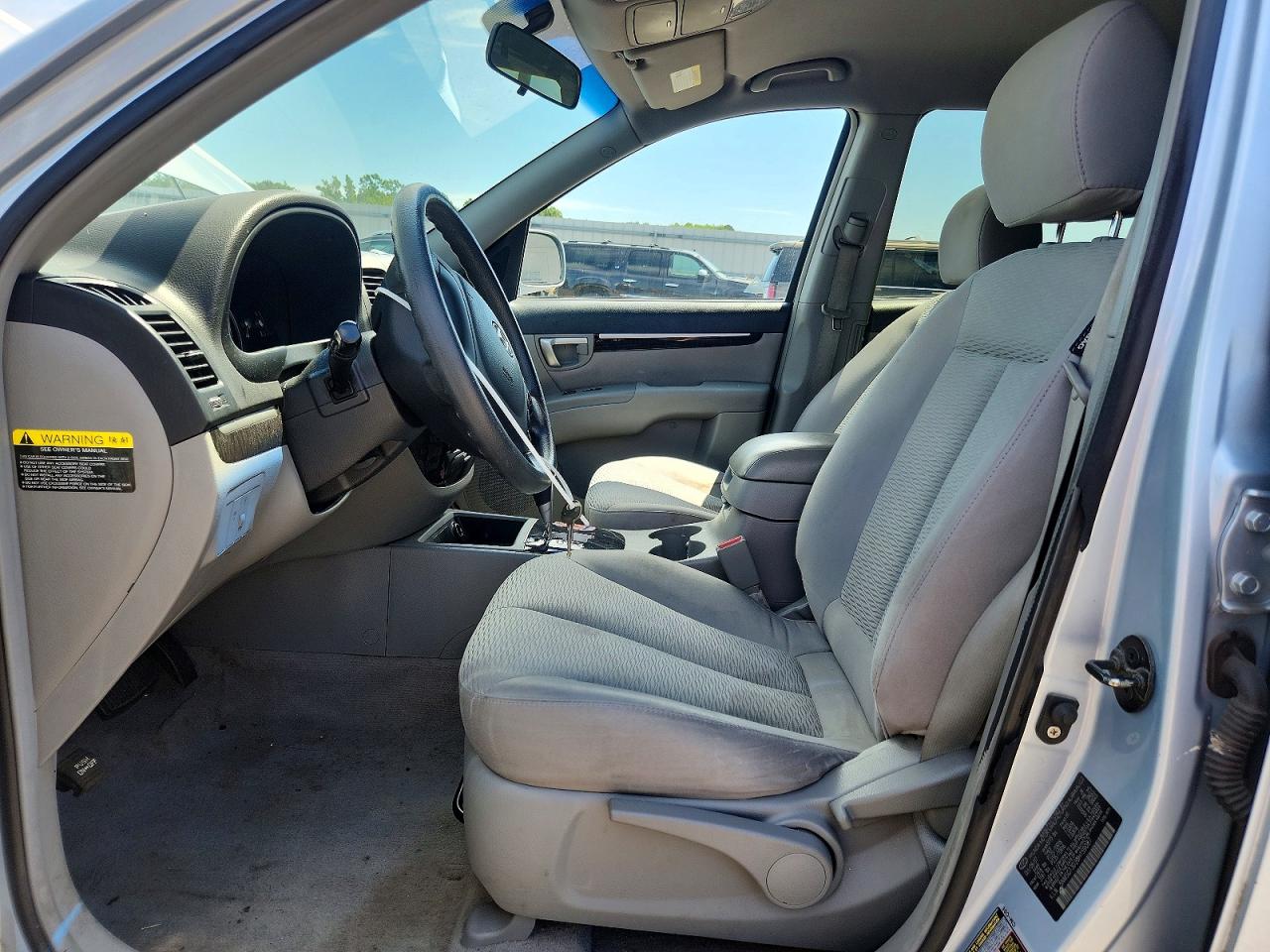 2008 Hyundai Santa Fe Gls Silver vin: 5NMSG13D28H159087