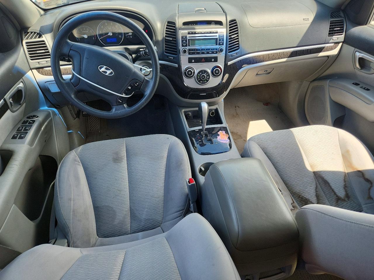 2008 Hyundai Santa Fe Gls Silver vin: 5NMSG13D28H159087