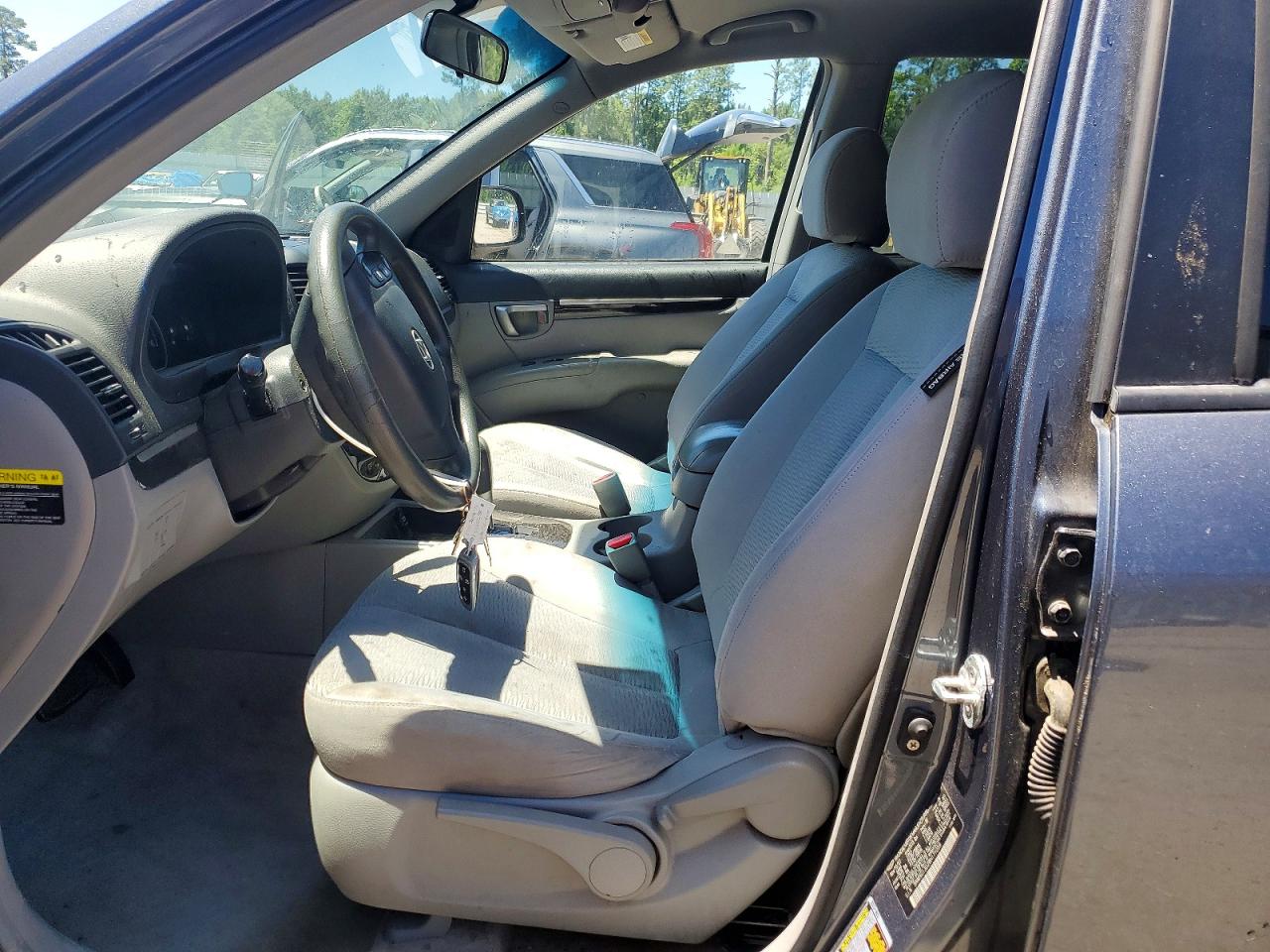 2008 Hyundai Santa Fe Gls Gray vin: 5NMSG13D28H171059