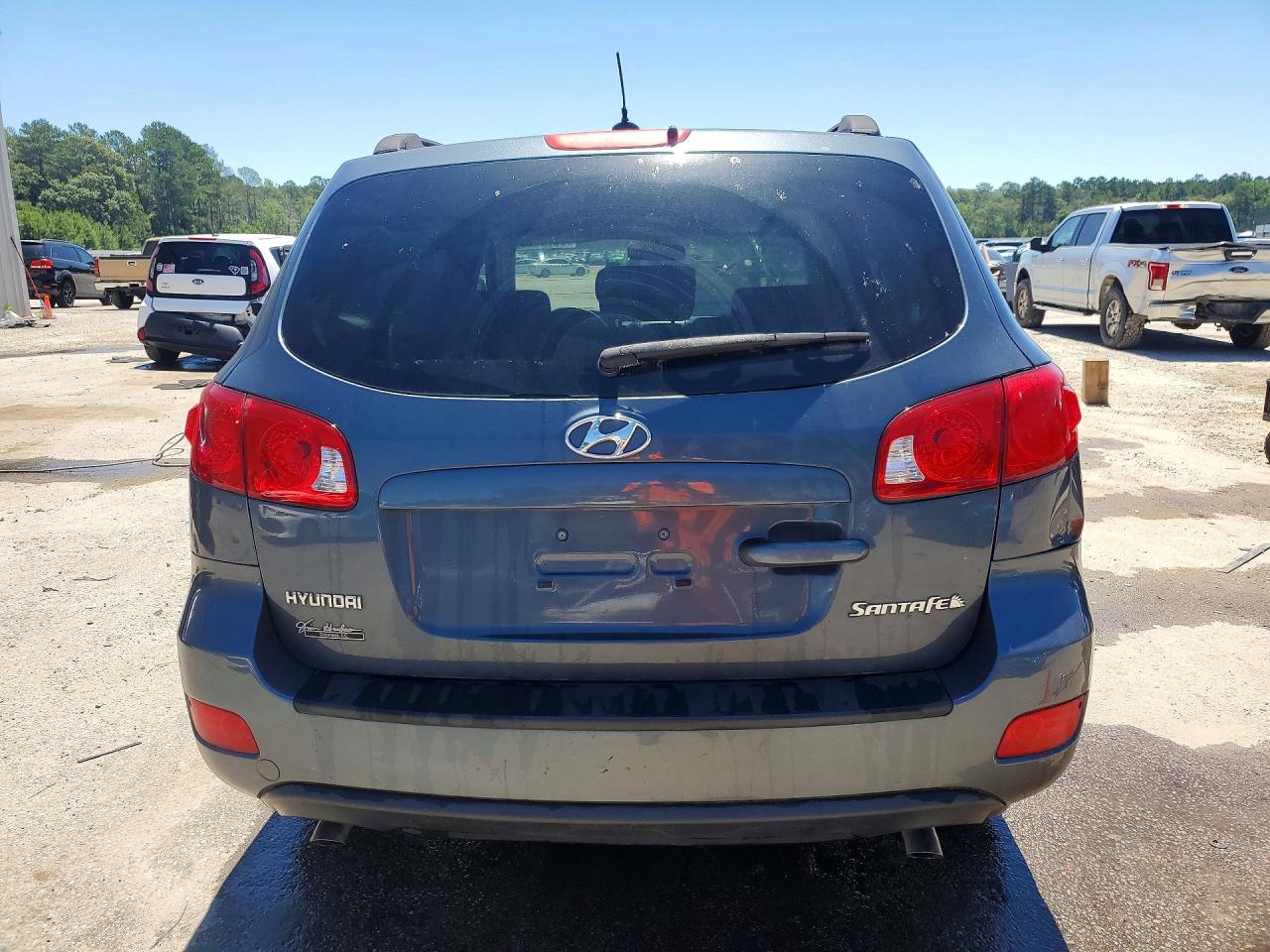 2008 Hyundai Santa Fe Gls Gray vin: 5NMSG13D28H171059