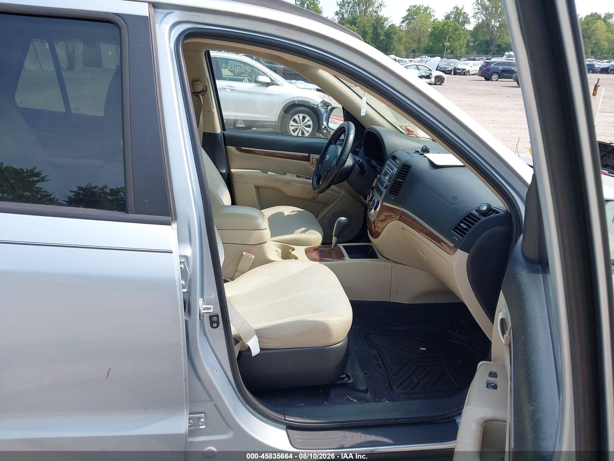 2008 Hyundai Santa Fe Gls Light Blue vin: 5NMSG13D28H172230