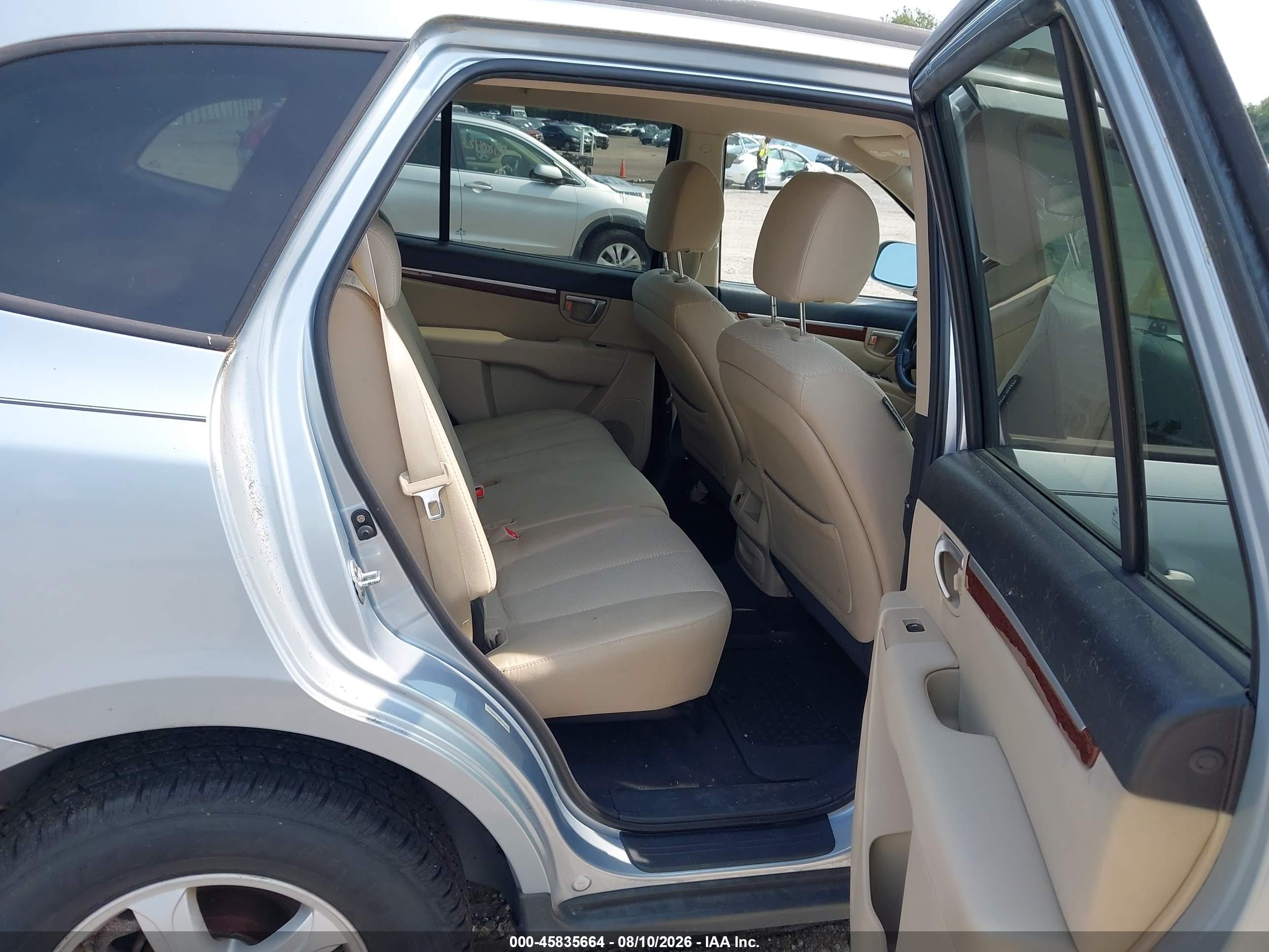 2008 Hyundai Santa Fe Gls Light Blue vin: 5NMSG13D28H172230
