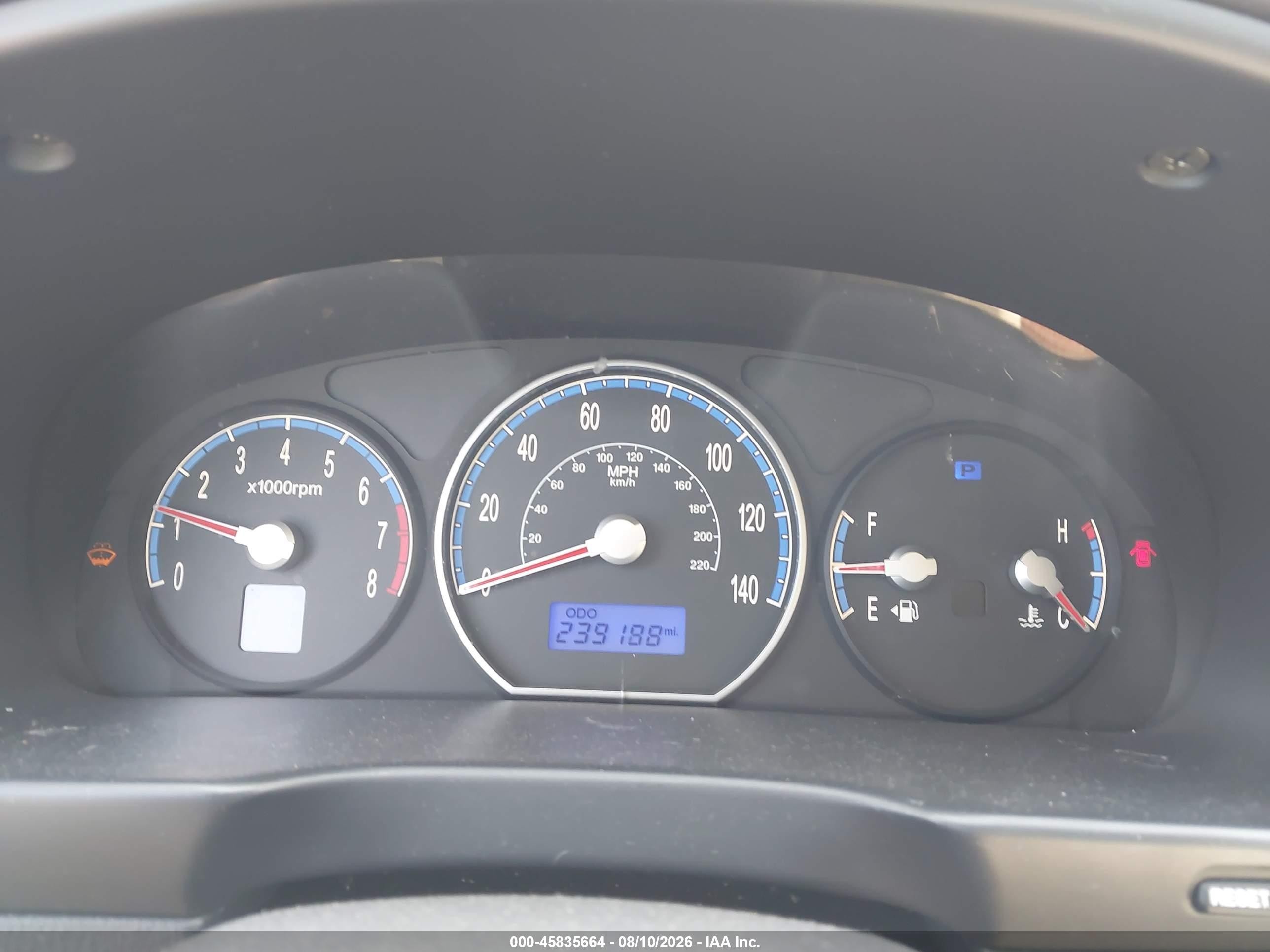 2008 Hyundai Santa Fe Gls Light Blue vin: 5NMSG13D28H172230