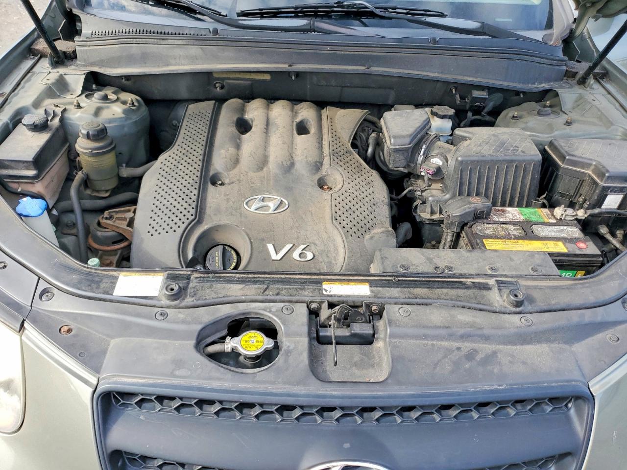 2008 Hyundai Santa Fe Gls Green vin: 5NMSG13D28H178884